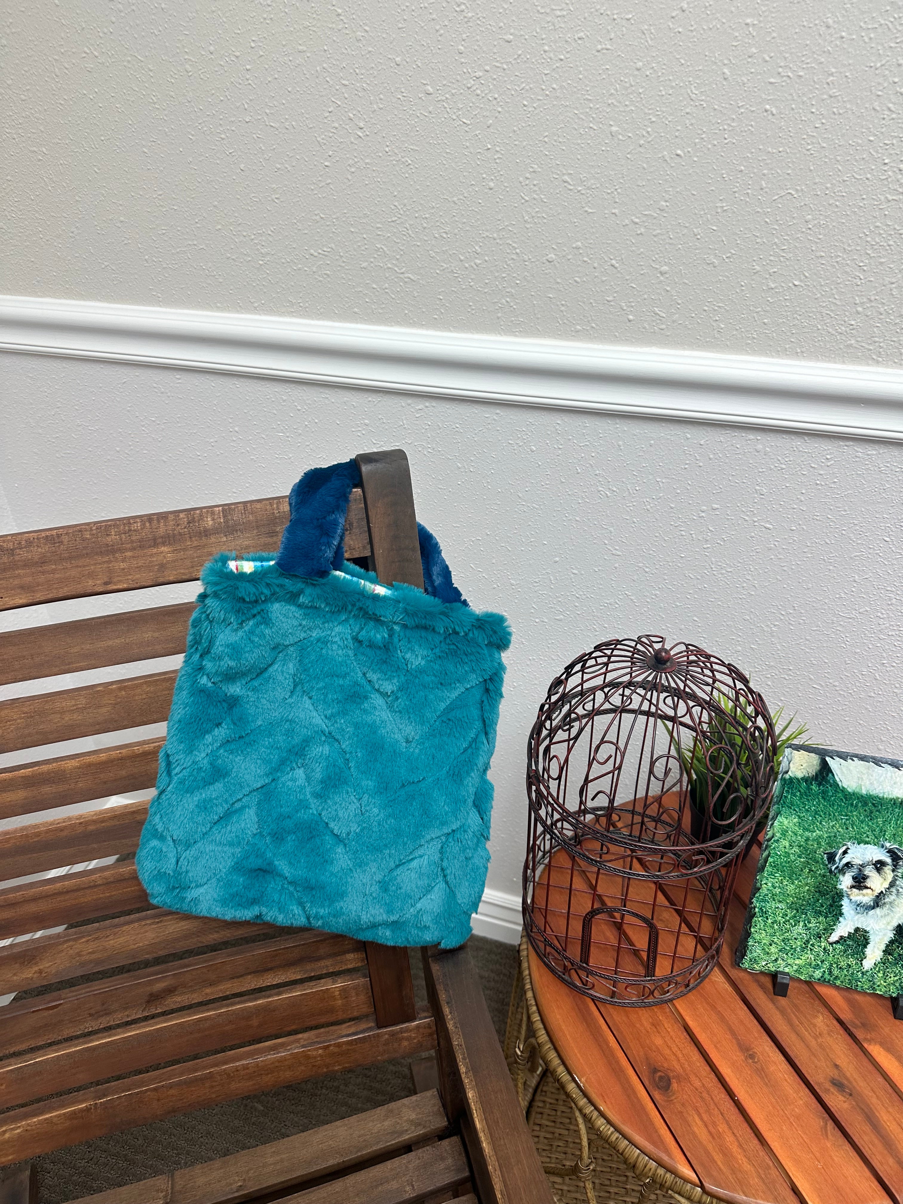 Small check bag