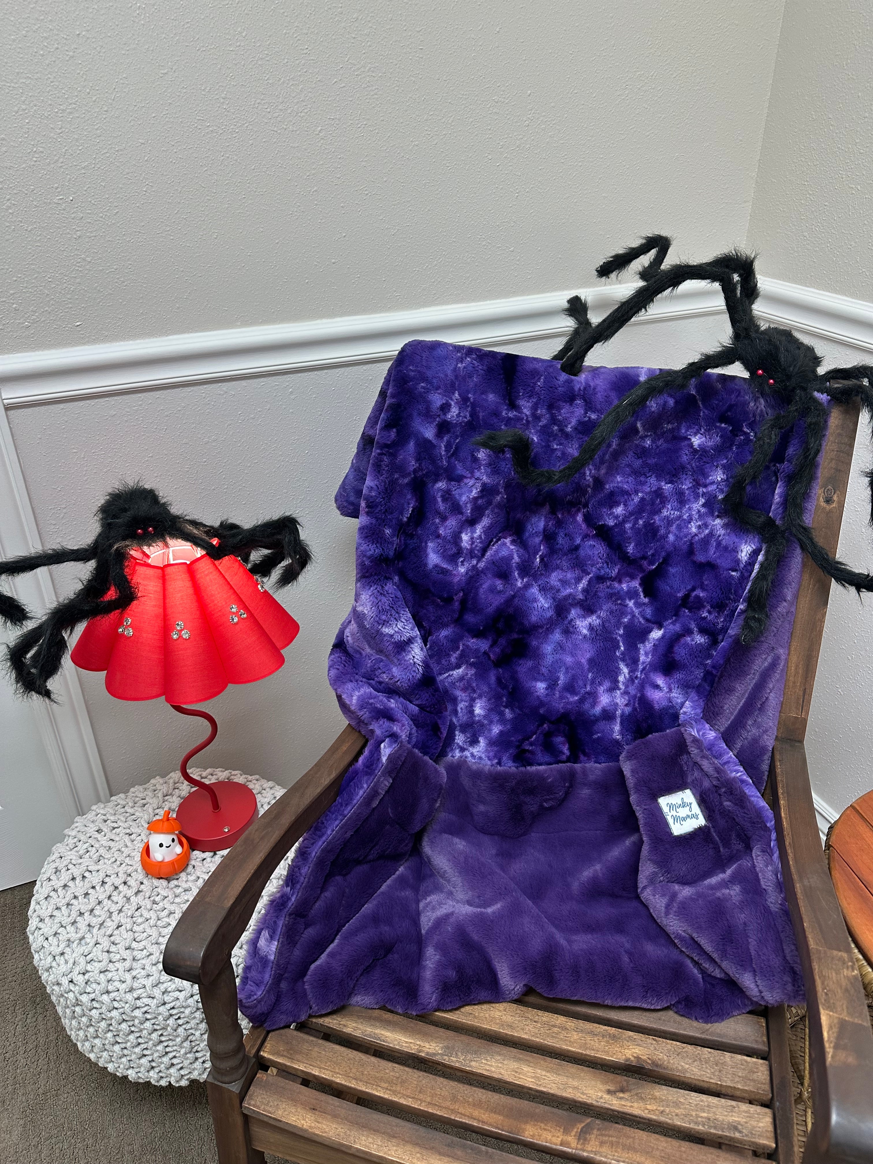 Grape Jam Travel Blanket