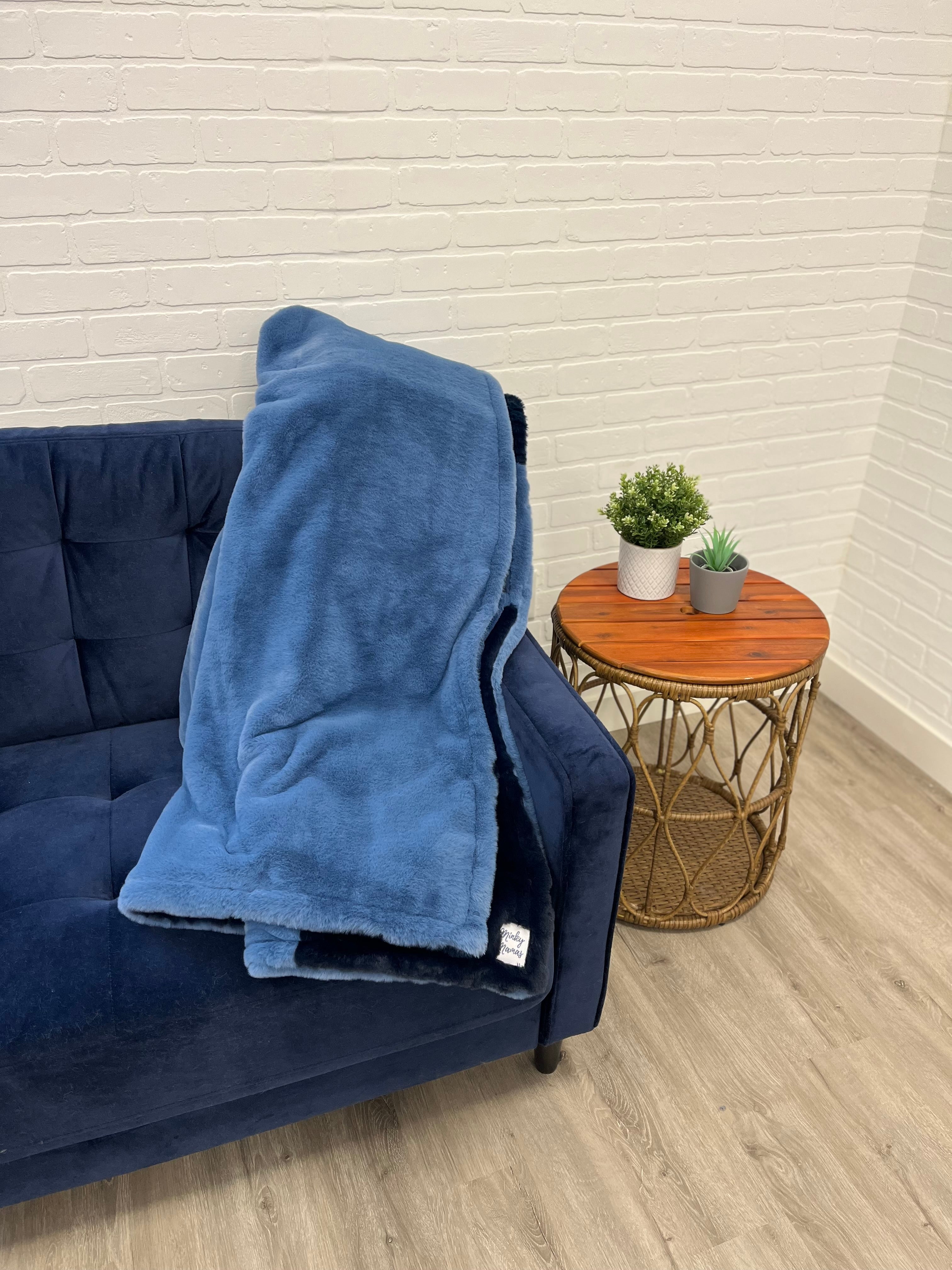 Jeans Patchwork Minky Mama