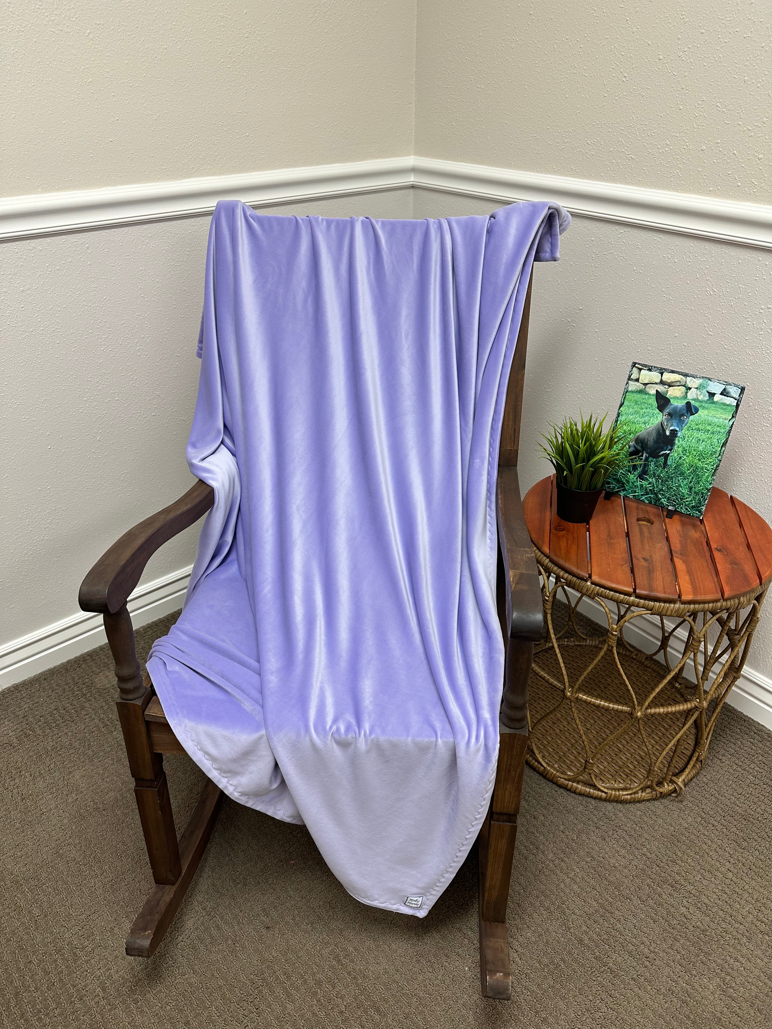 50”x60” Lavender Marshmallow