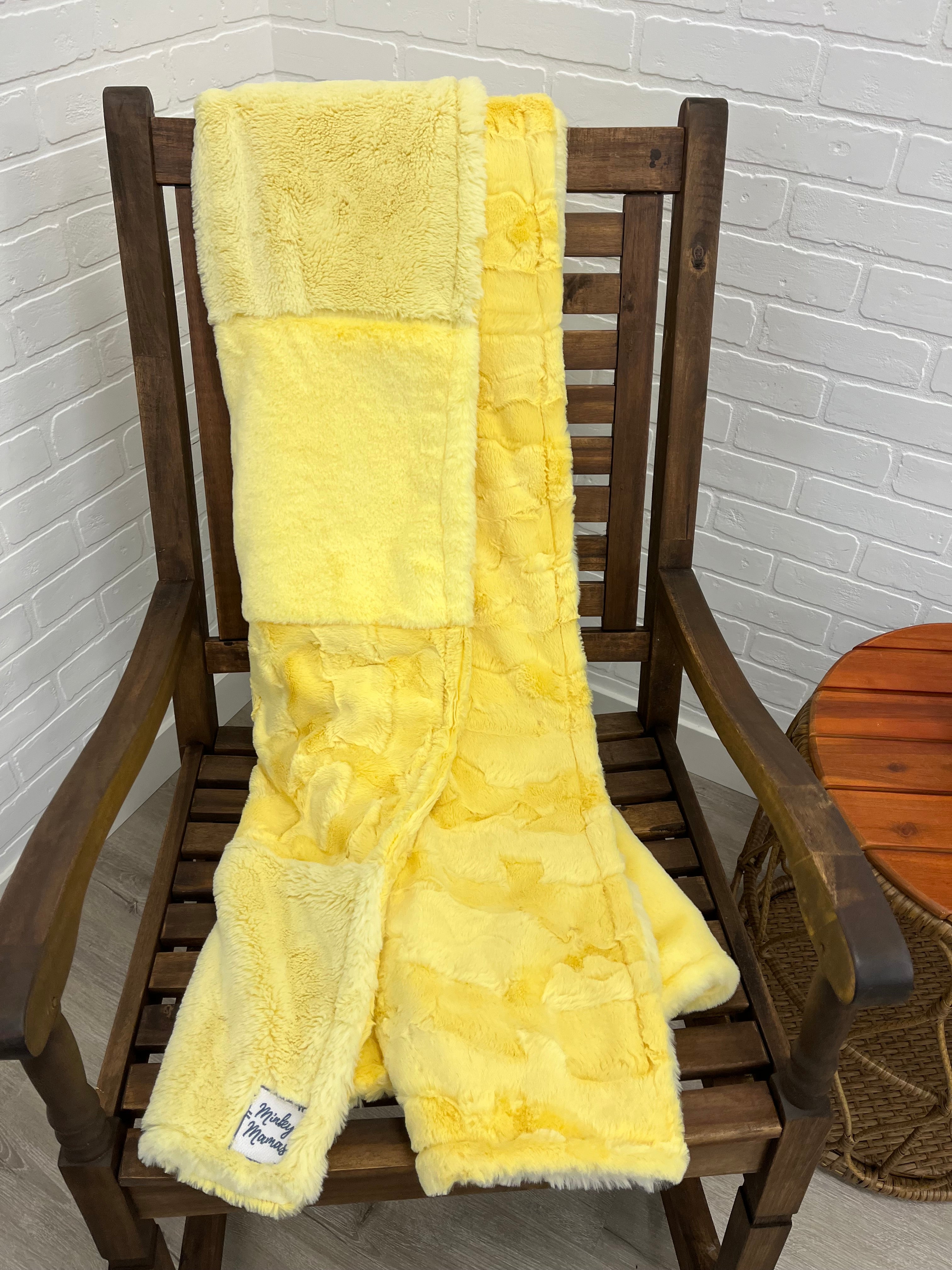 Summer Yellow Throw