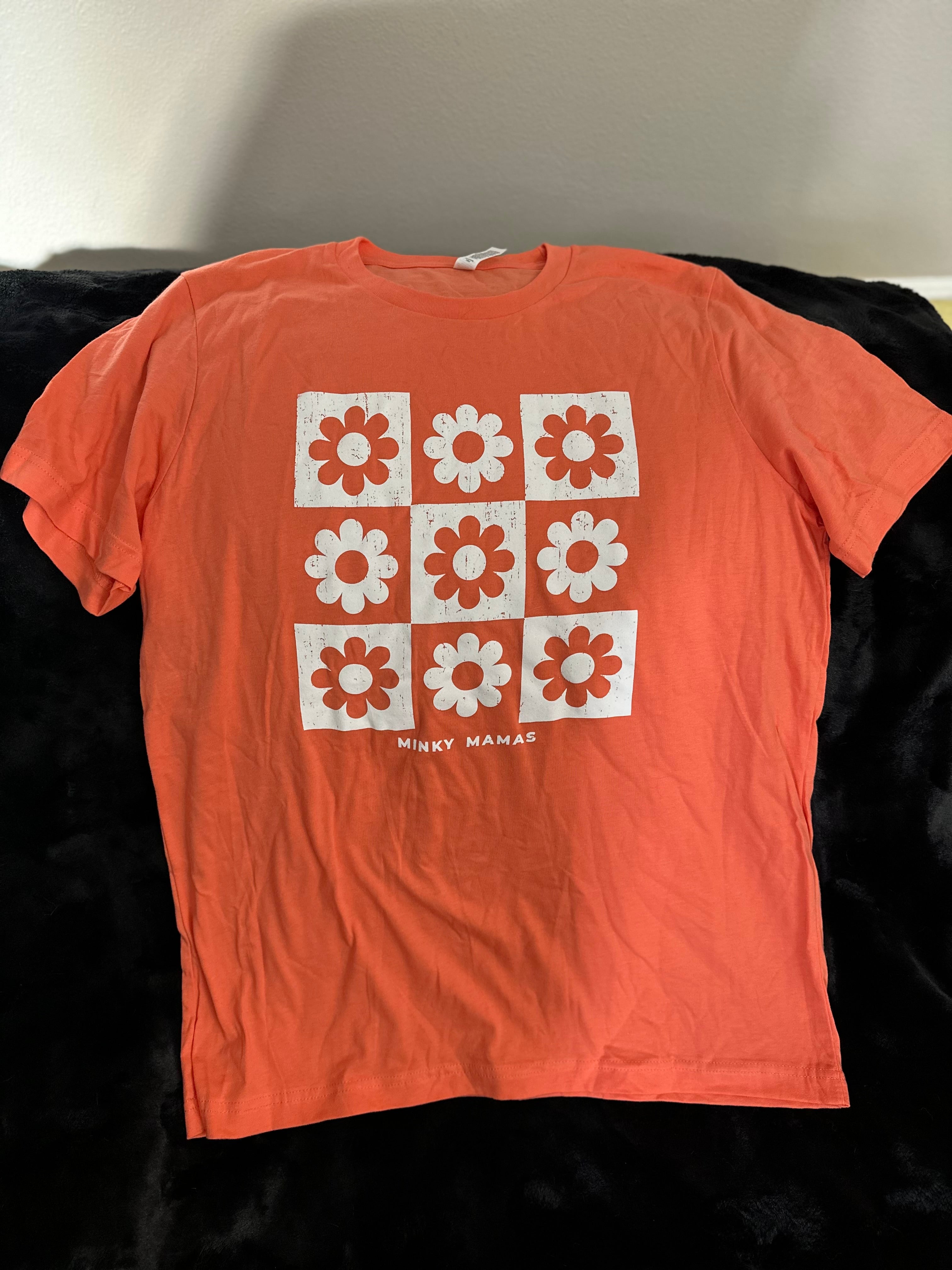 4XLarge Coral Floral Shirt