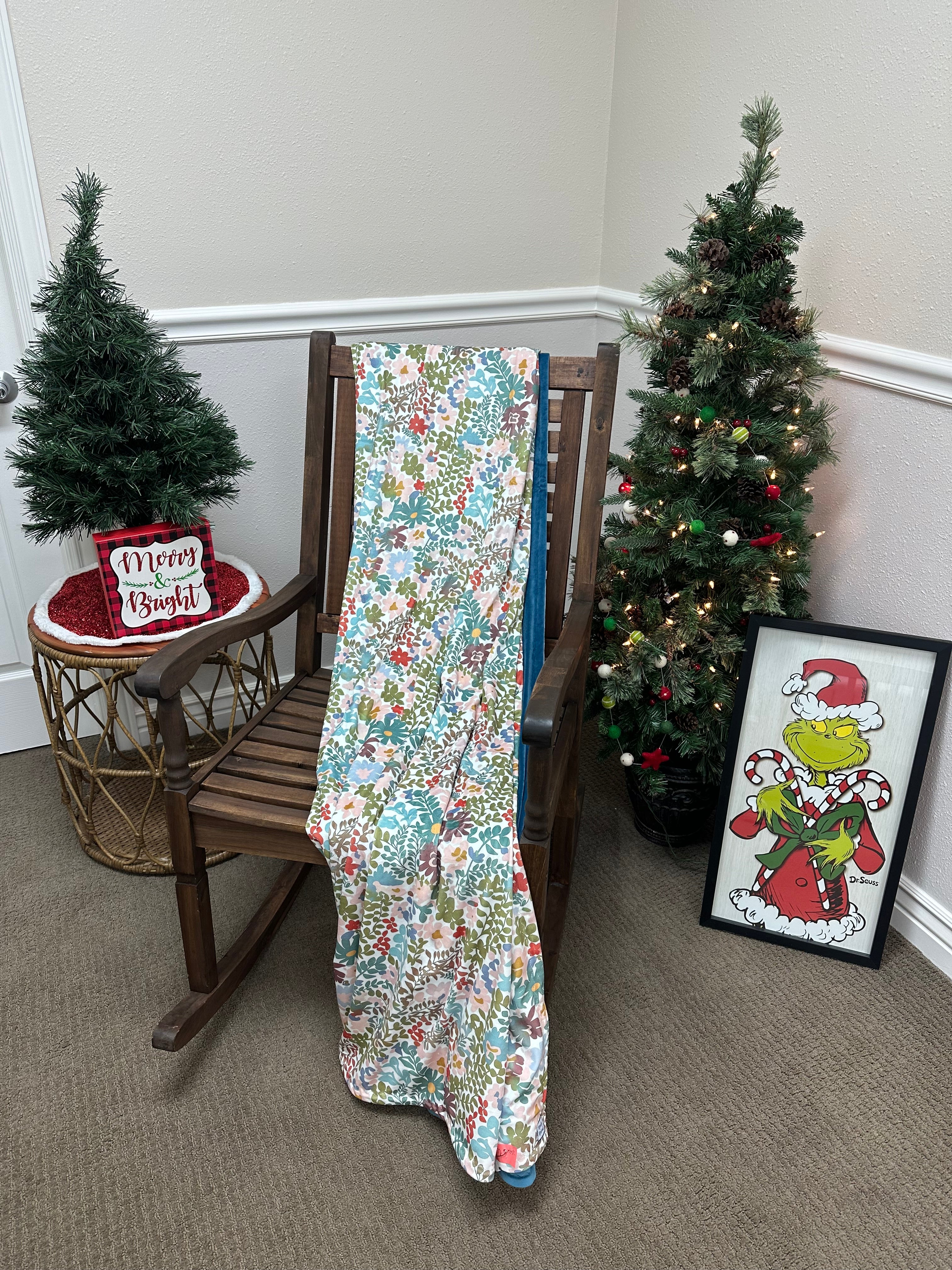 Secret Garden 60”x72 Marshmallow