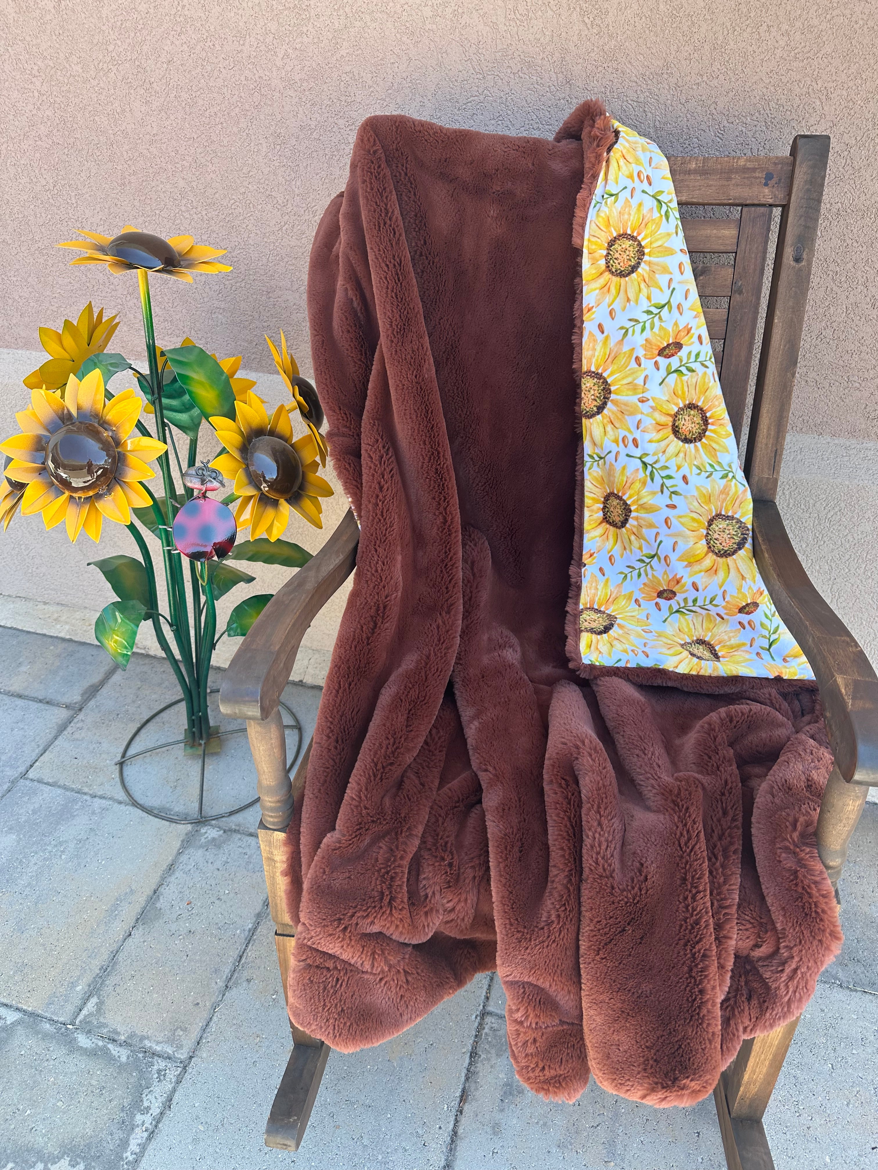 Sunflower Throw