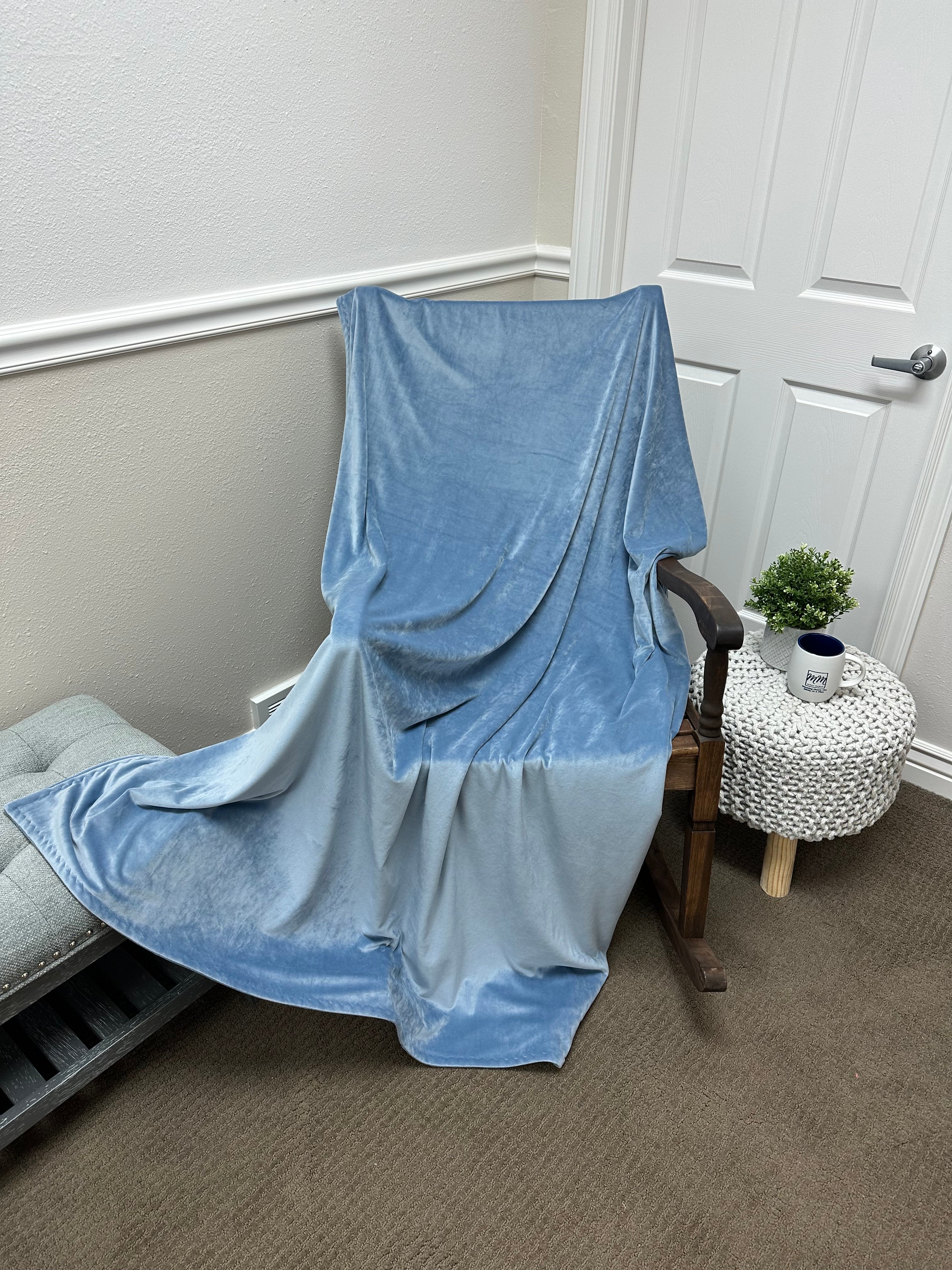 Denim 60”x86” Marshmallow