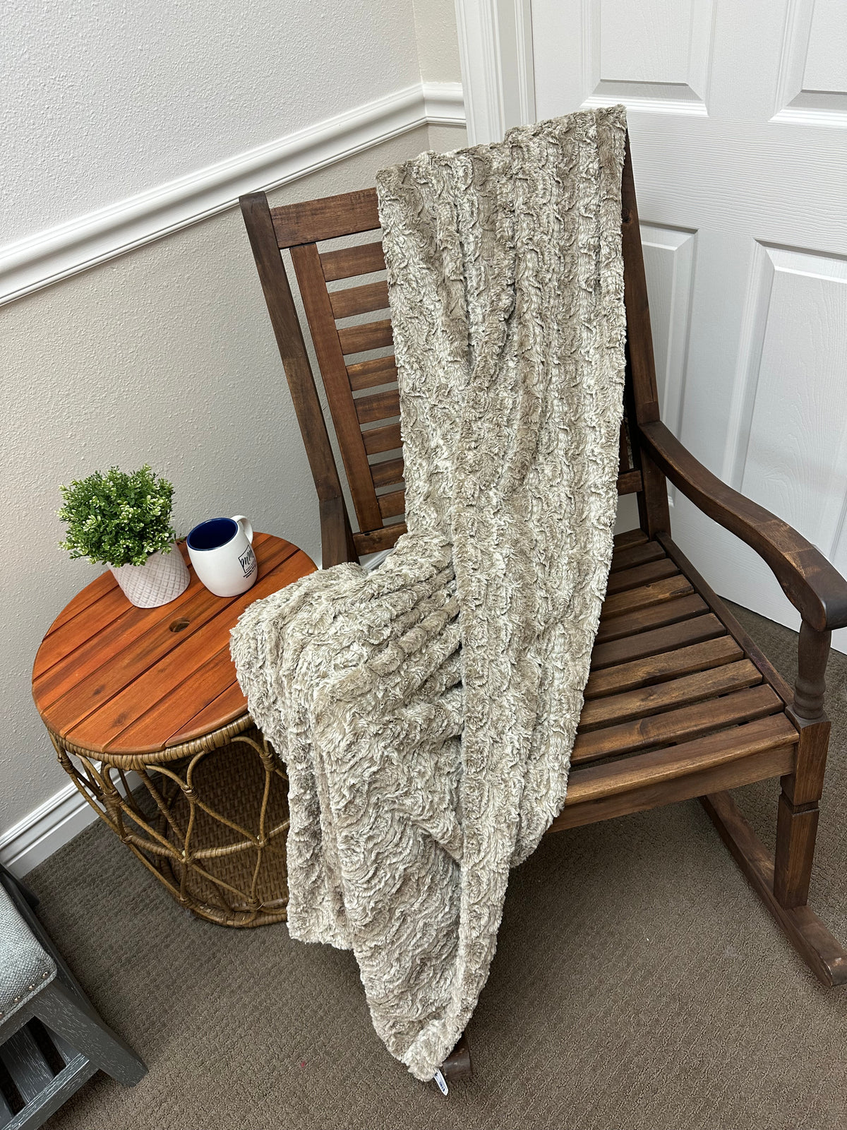 Simply Taupe Paloma Minky Mama