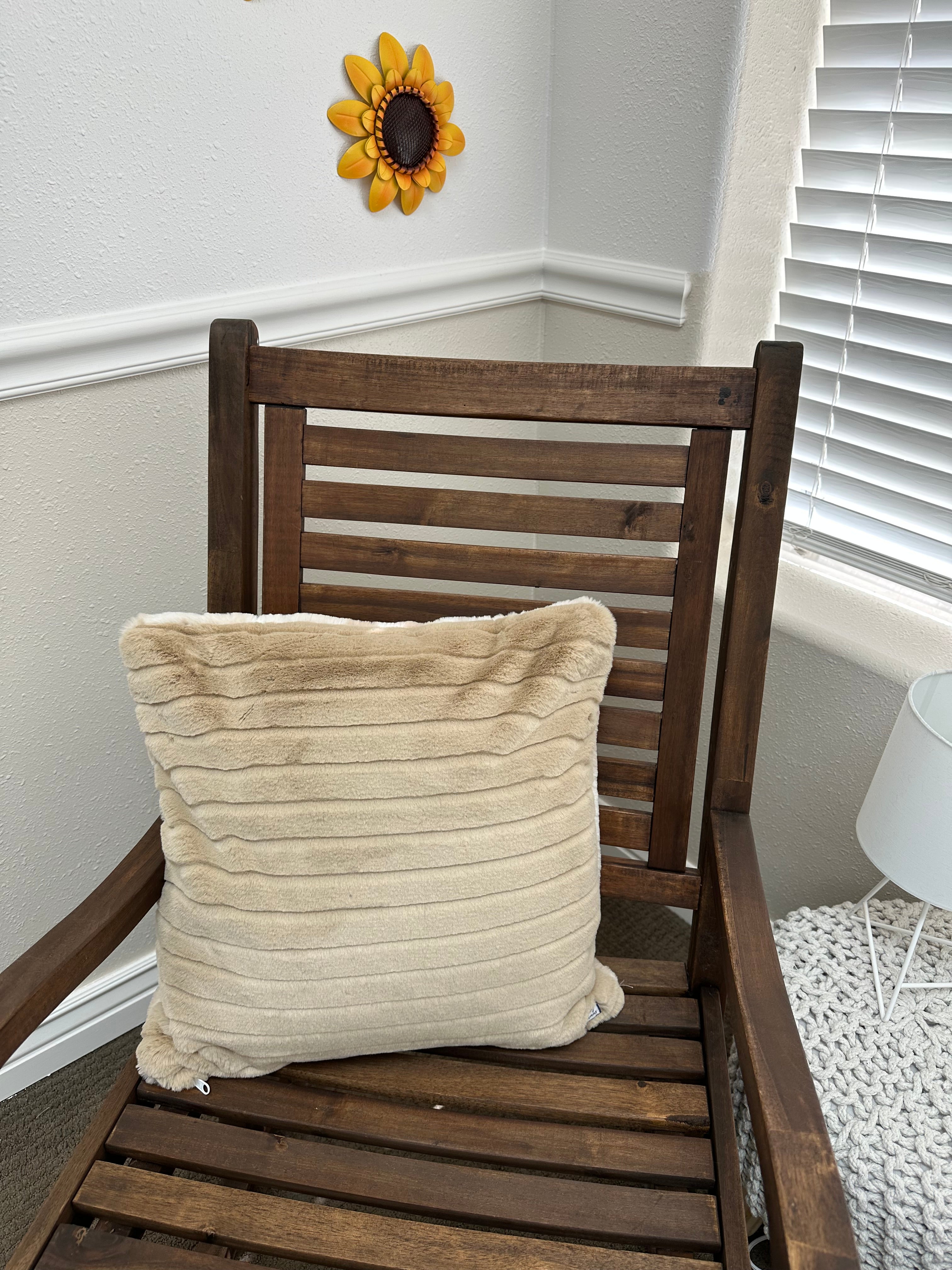 Wild Bunny Throw Pillow Cover