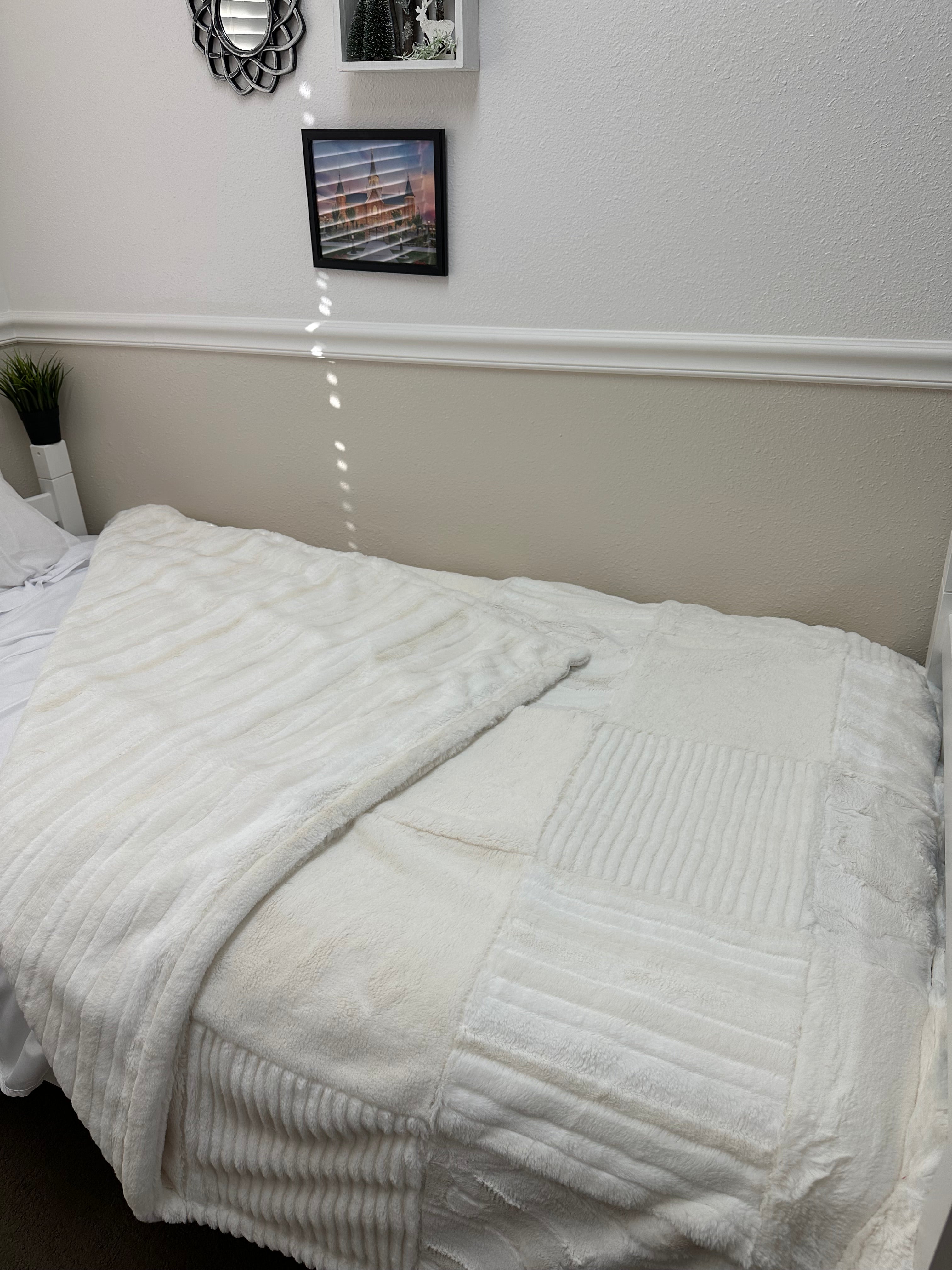 All Cream Minky Mama