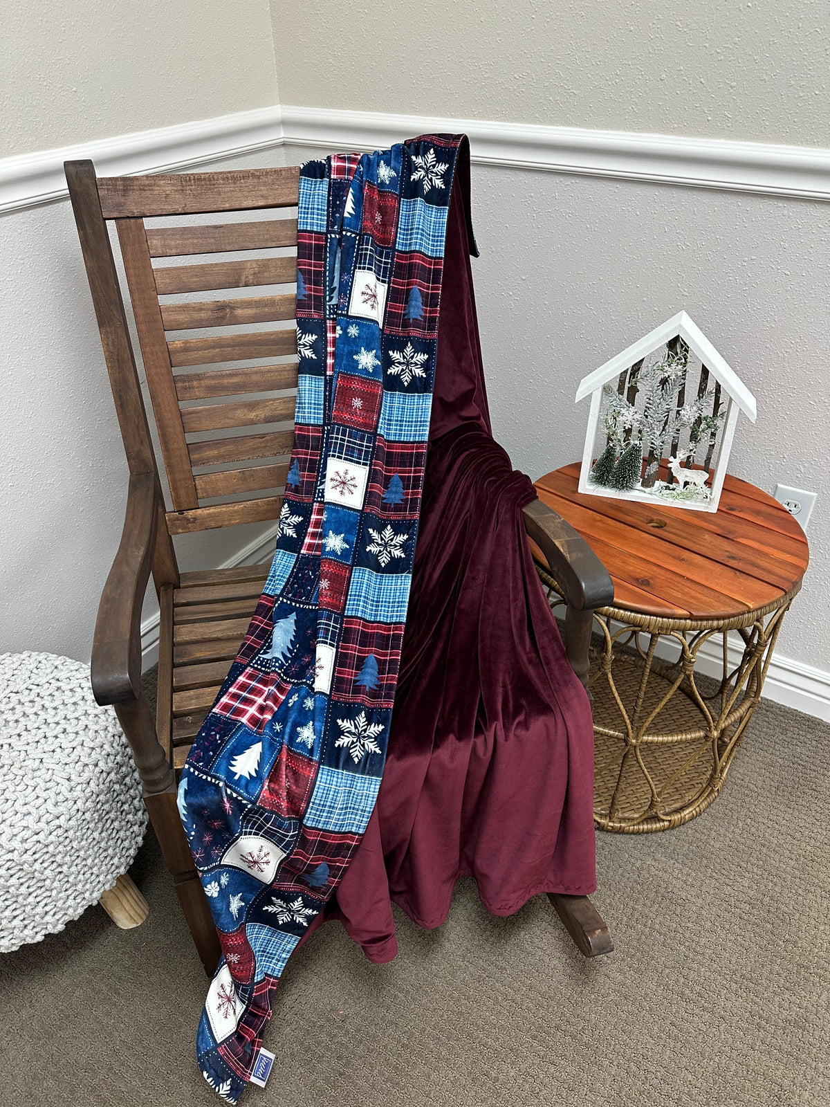 Christmas Black Cherry Marshmallow 60x72