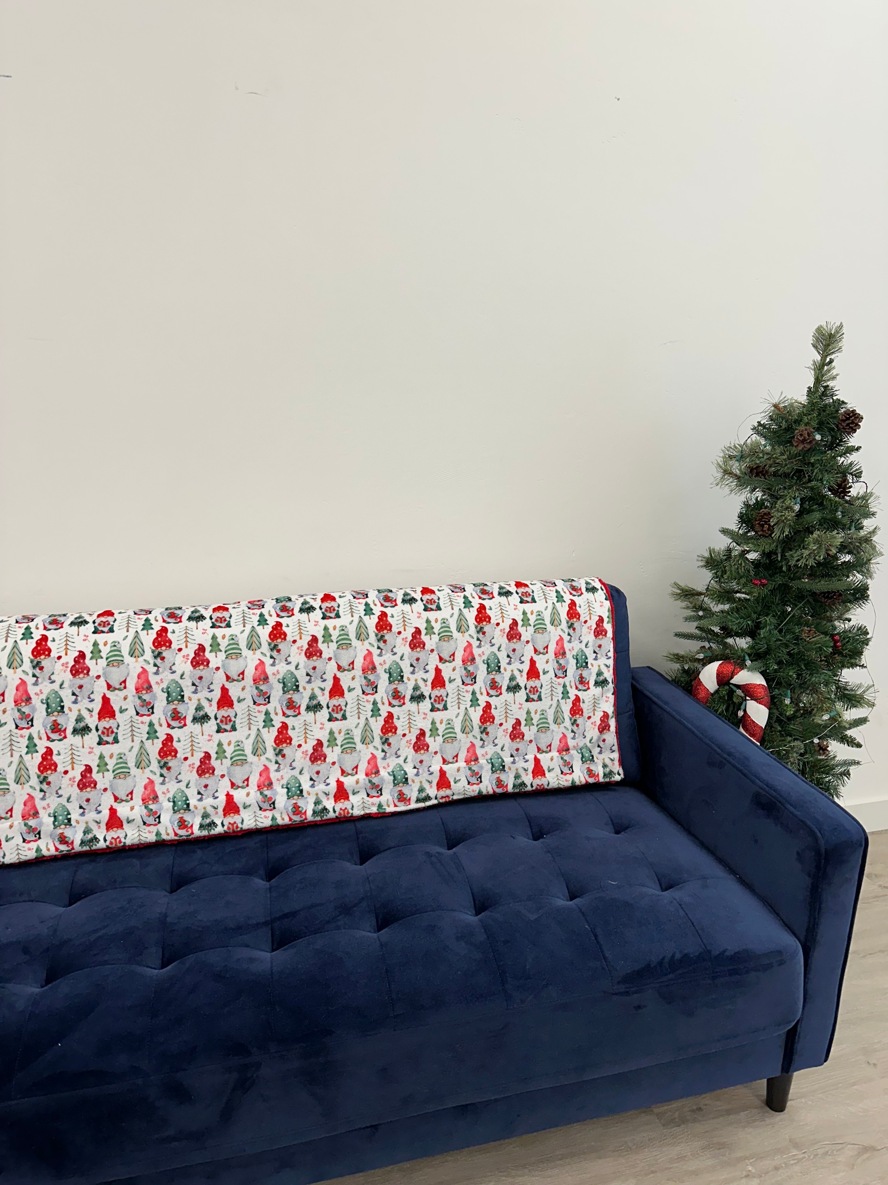 Christmas Gnome Simple Throw