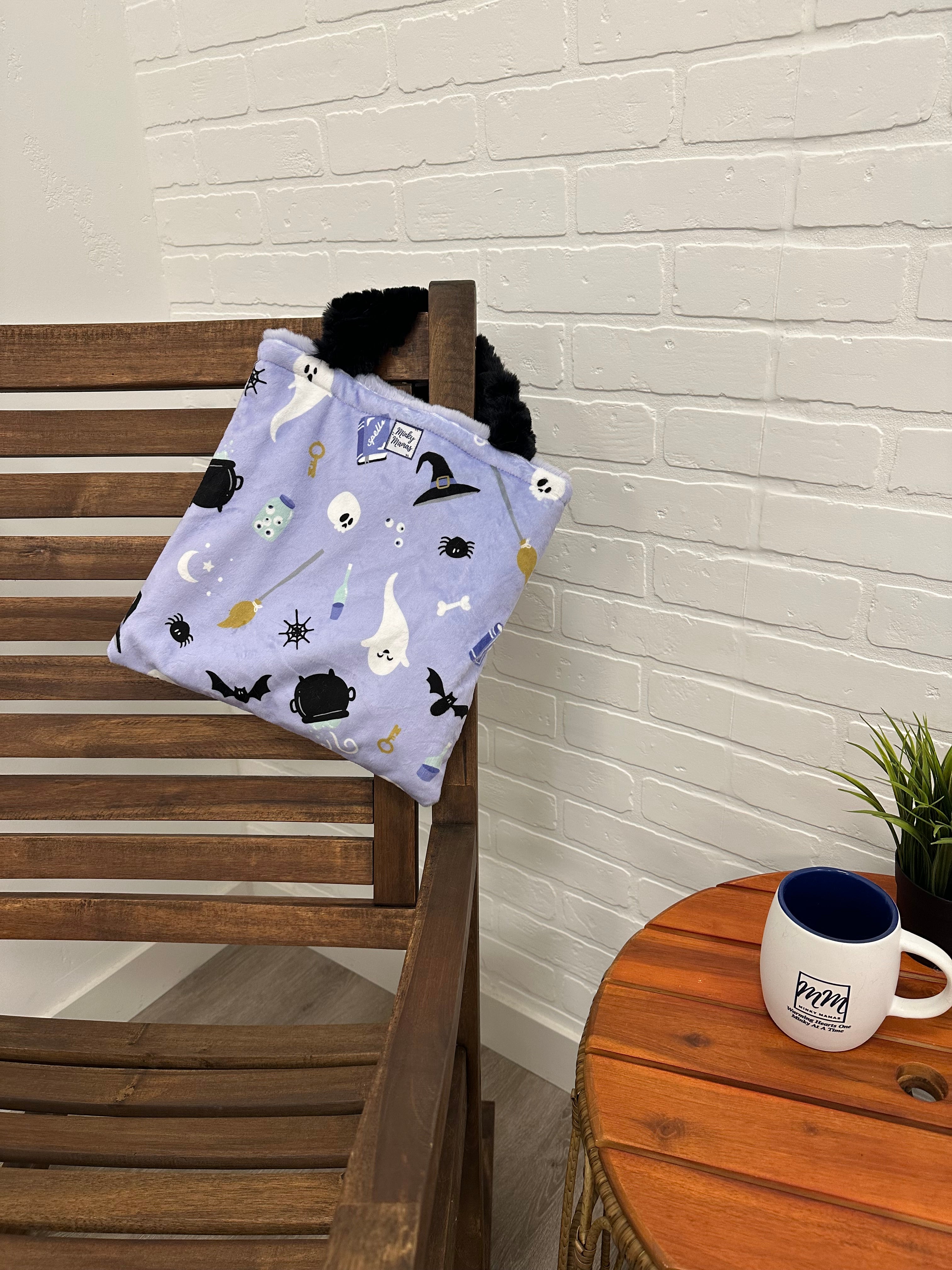 Purple Halloween Small Bag