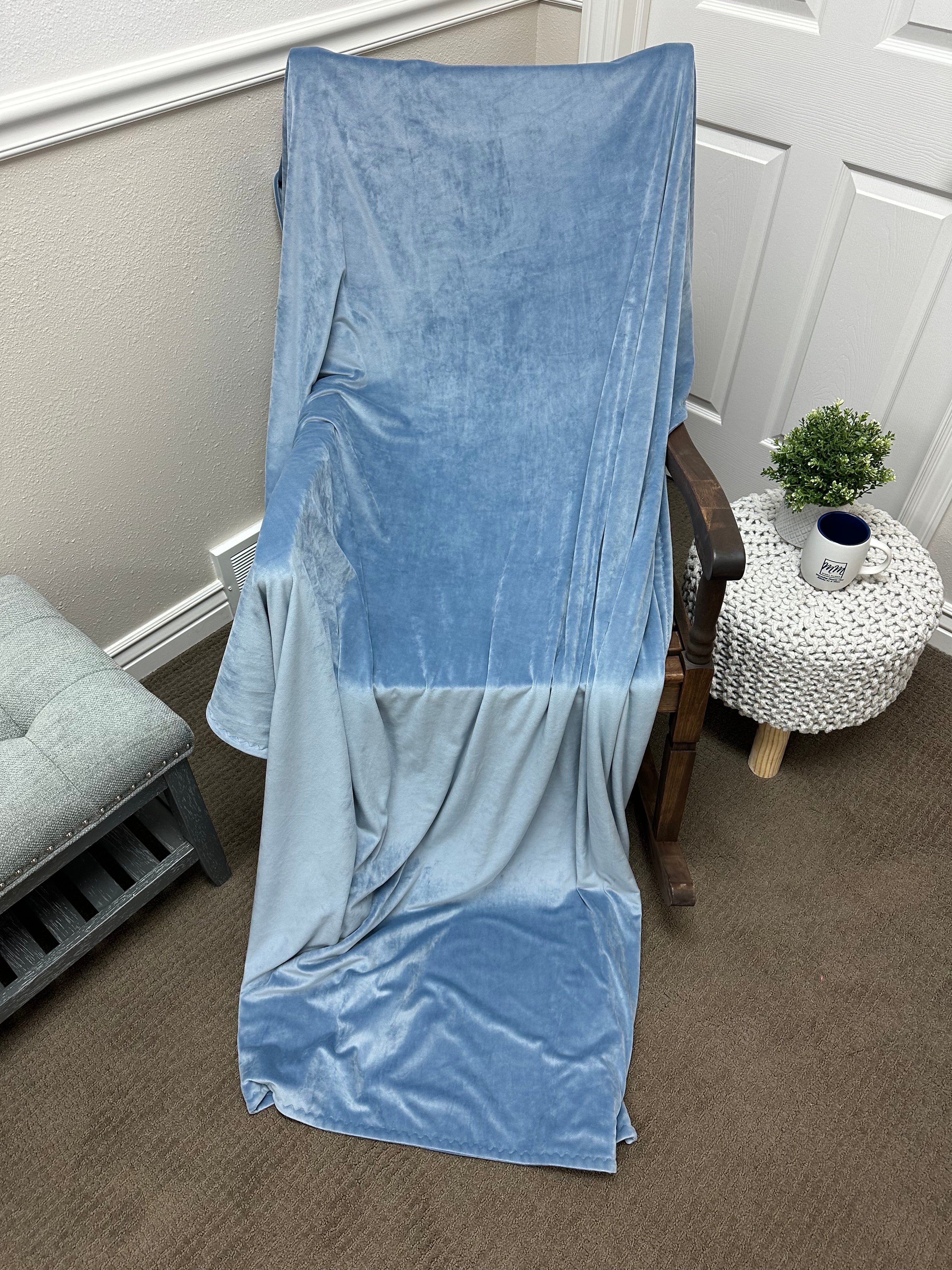 Denim 60”x86” Marshmallow