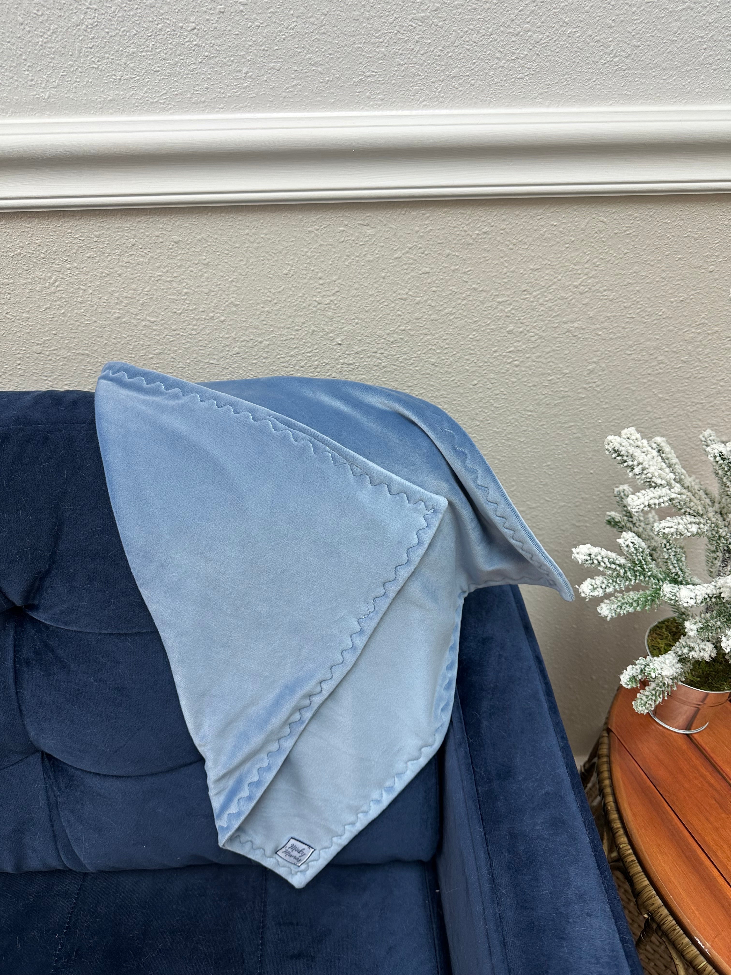 Blue Marshmallow Lovie