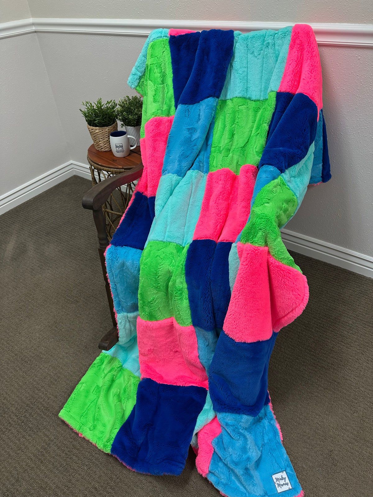 Neon Minky Mama