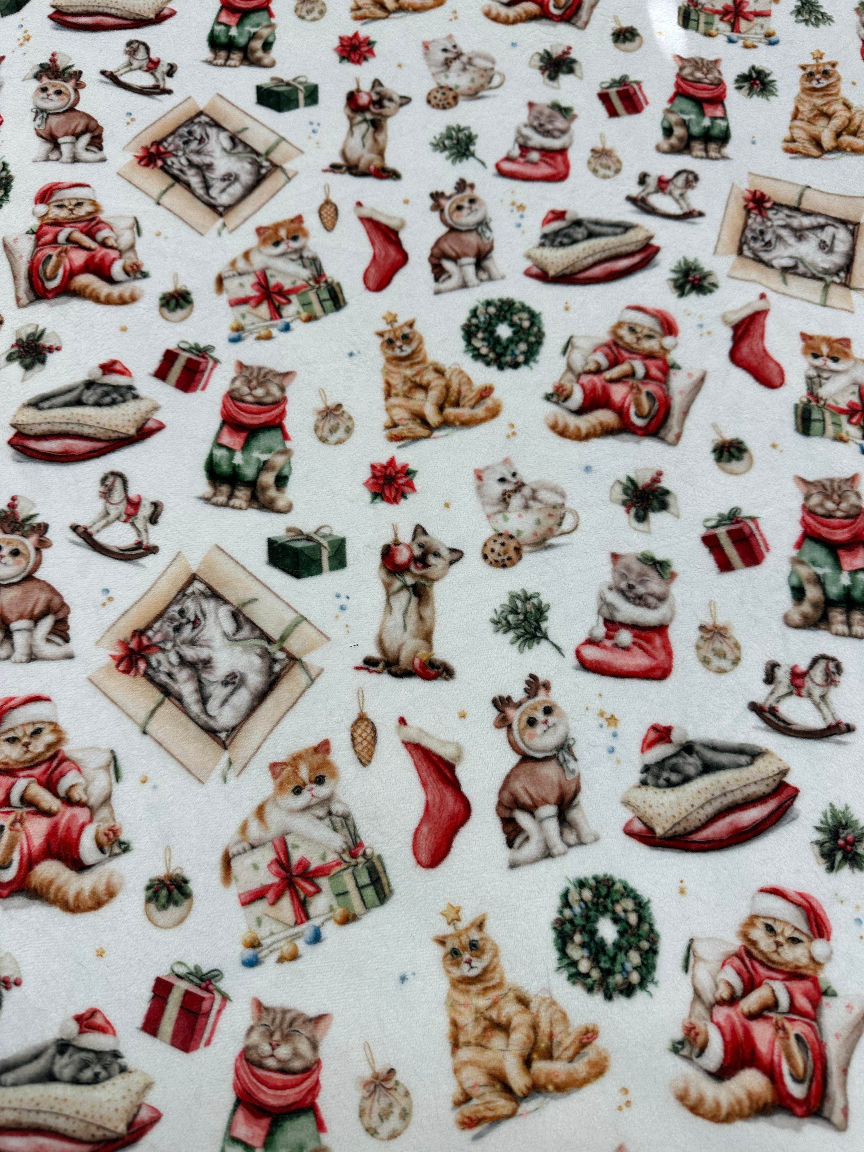 Grumpy Christmas Cats Simple