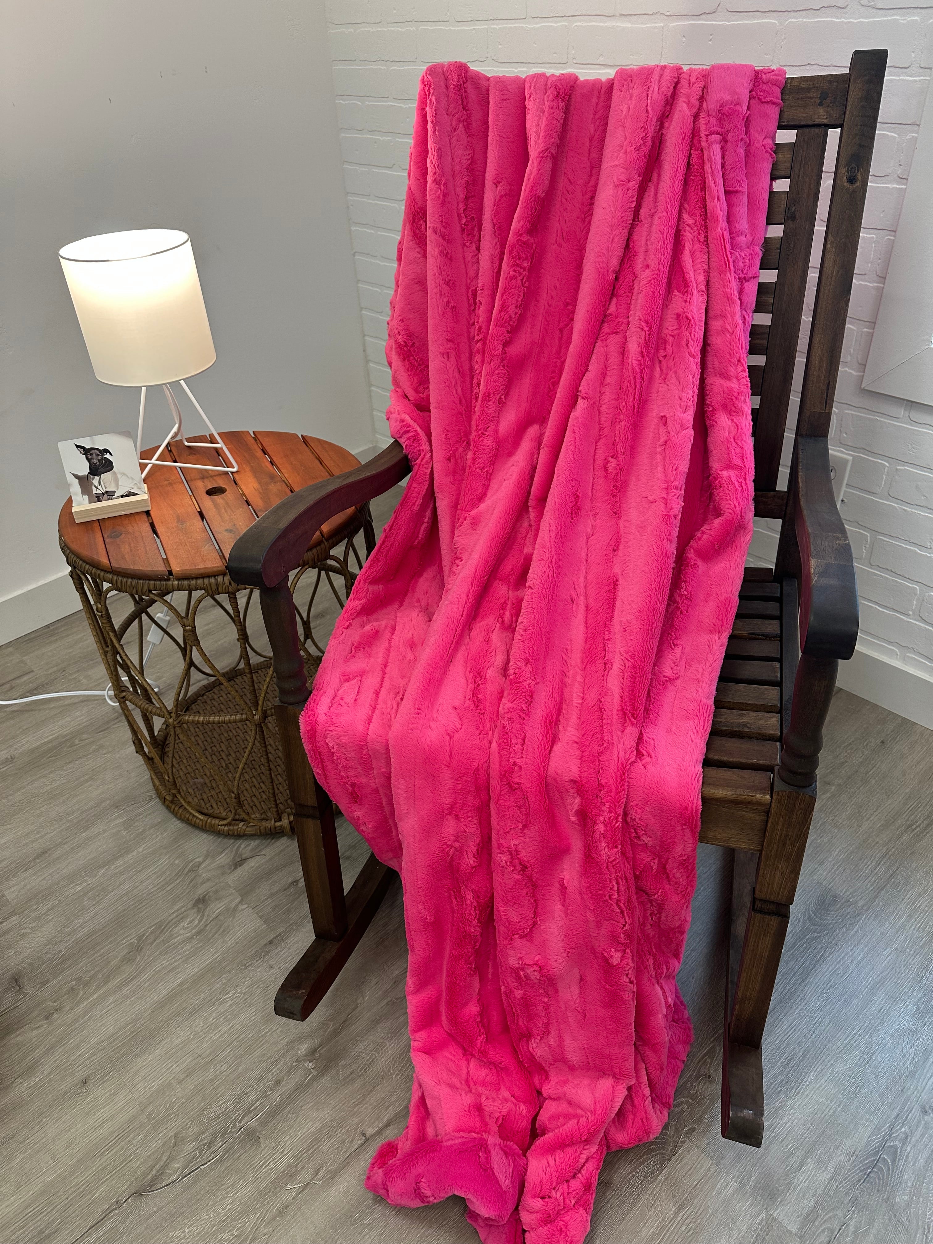 Pink Embossed Butterfly