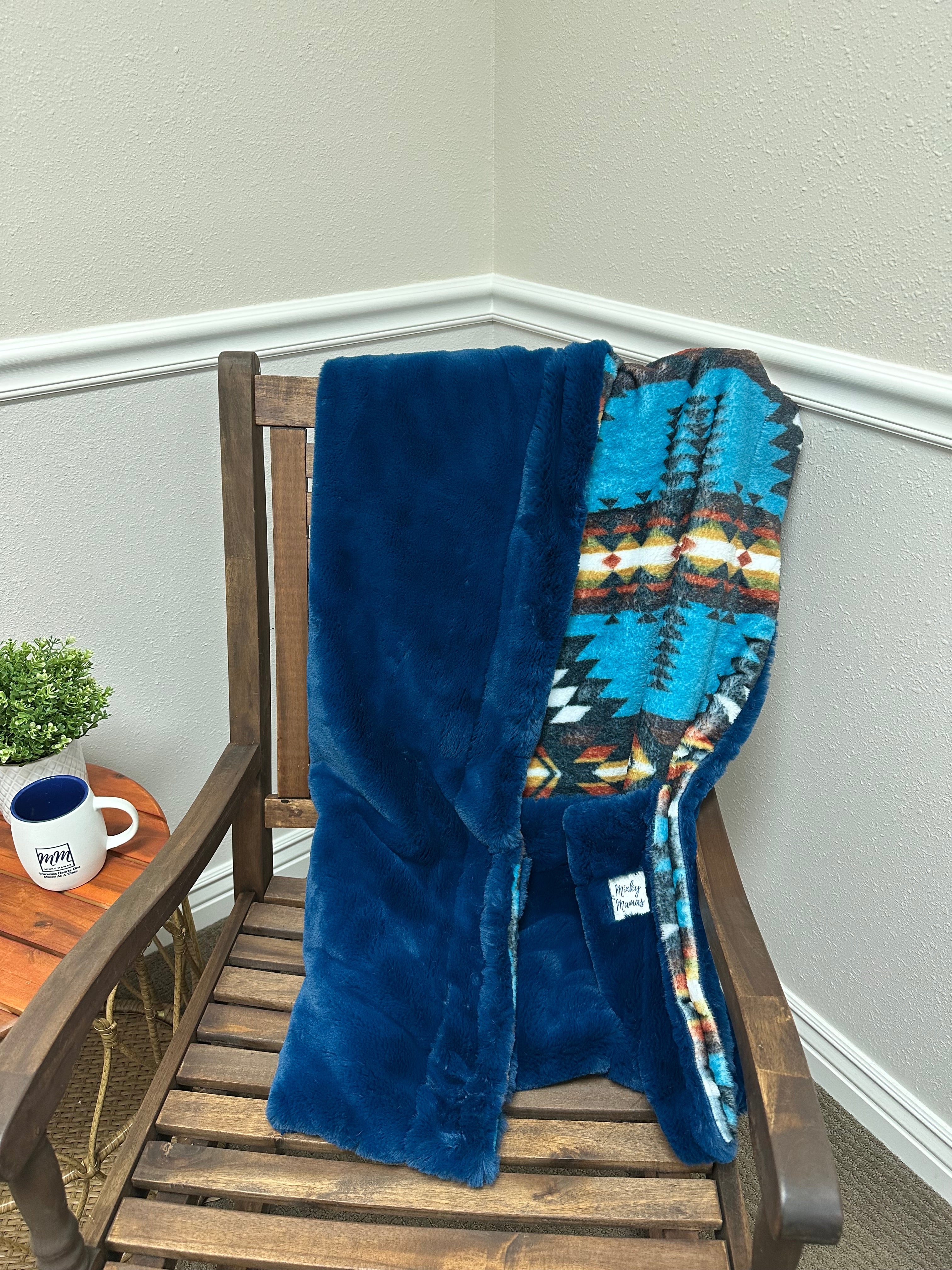 Out west Small Travel blanket