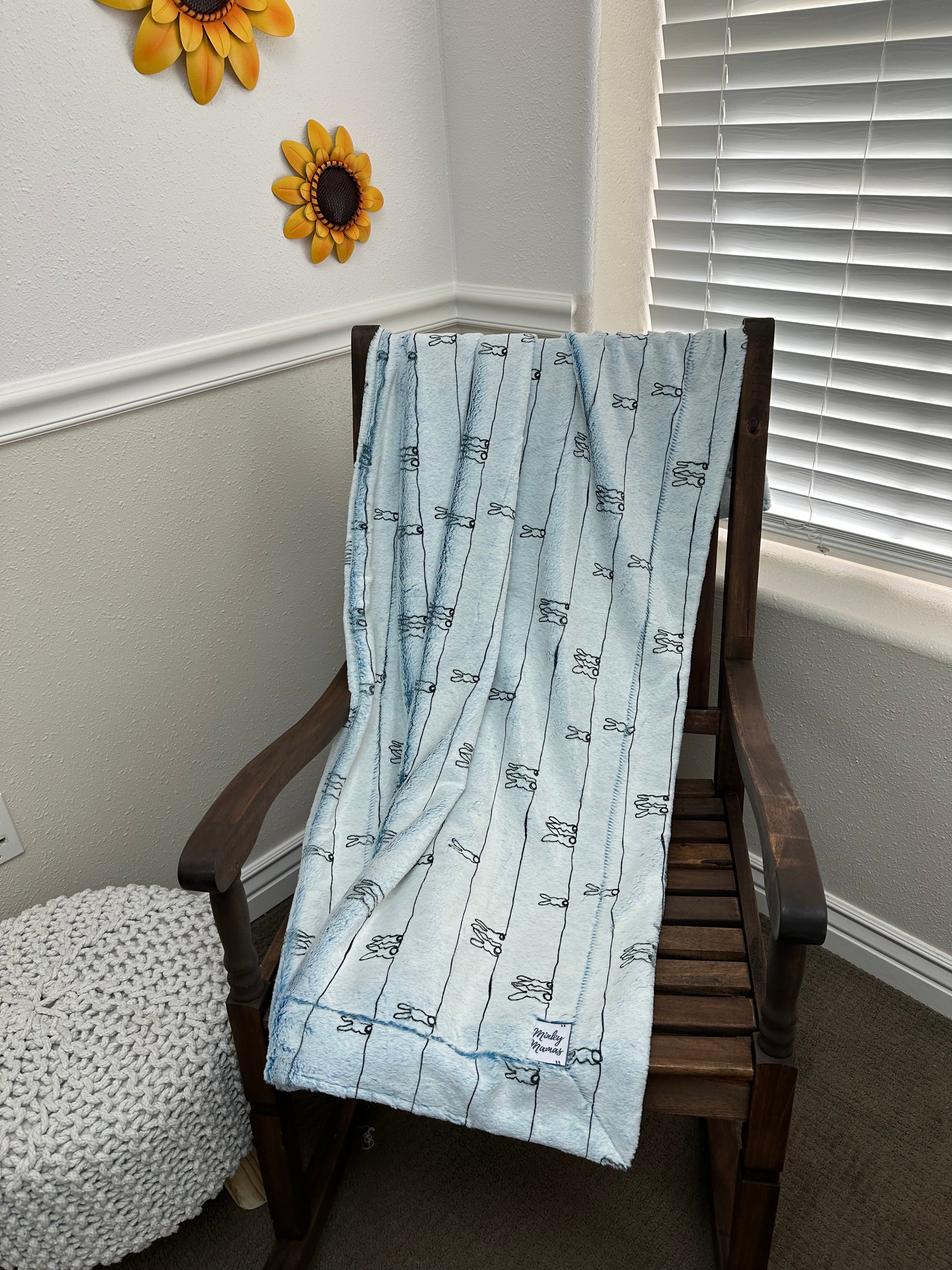 Double sided Doodle Bunny Thrap