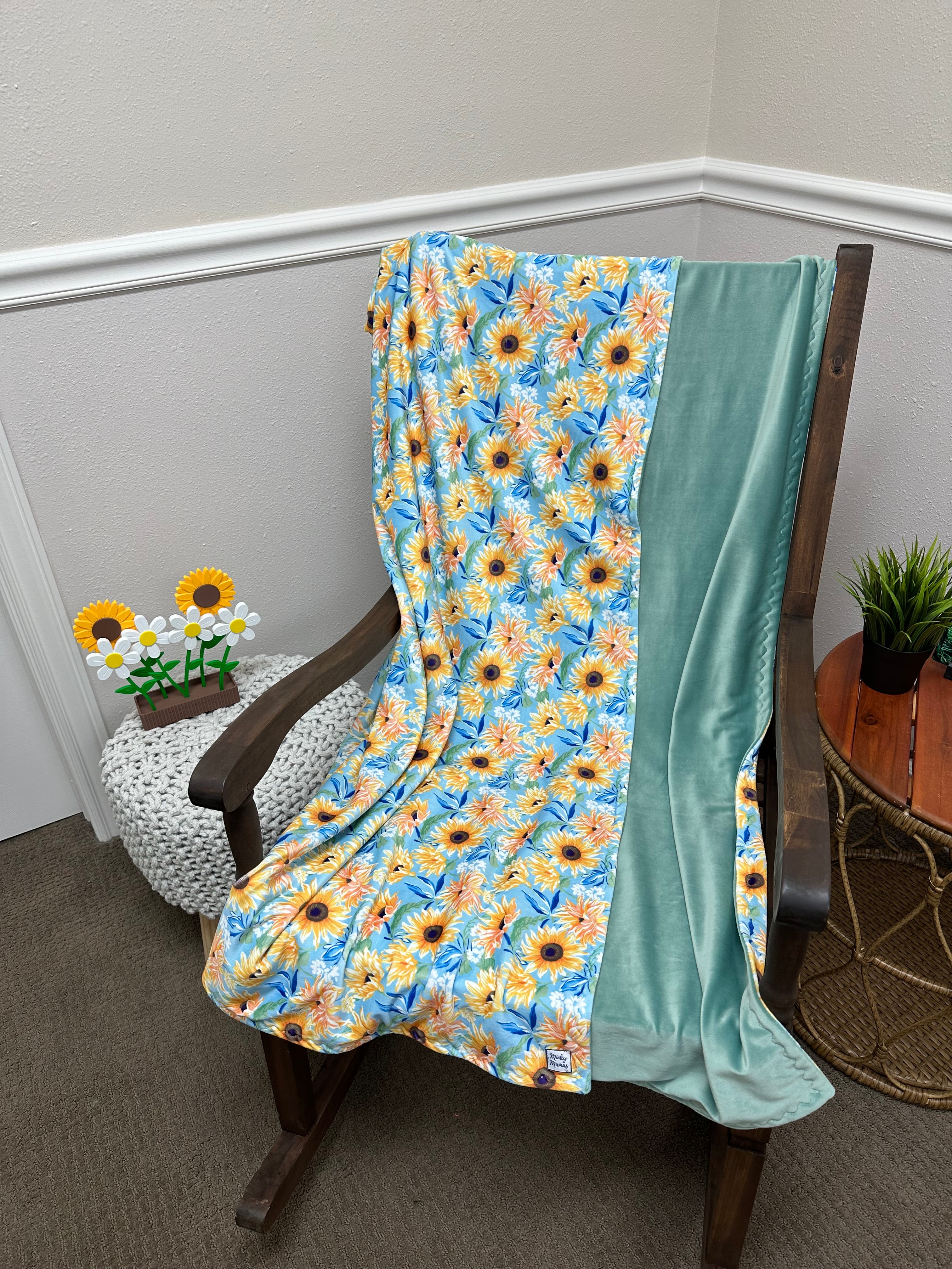 50”x60” Sunflower Marshmallow