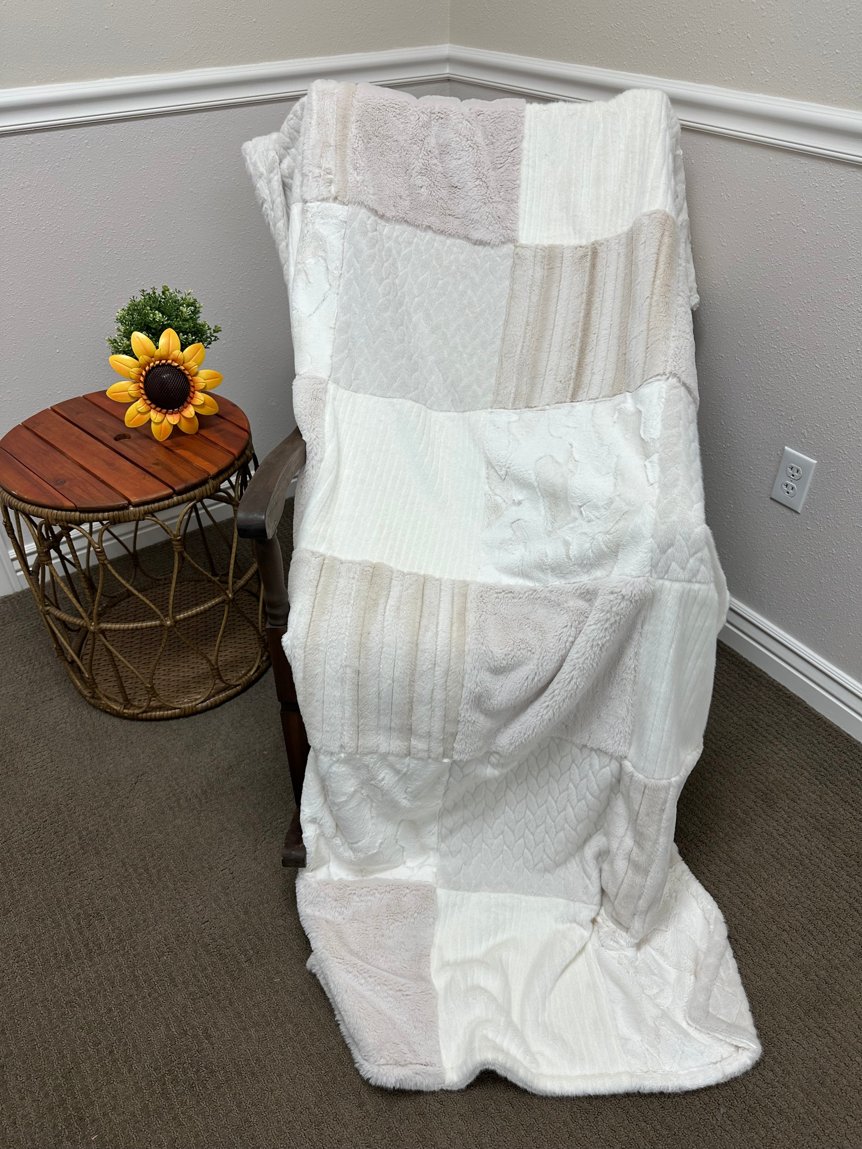 Cream Neutral Minky Mama
