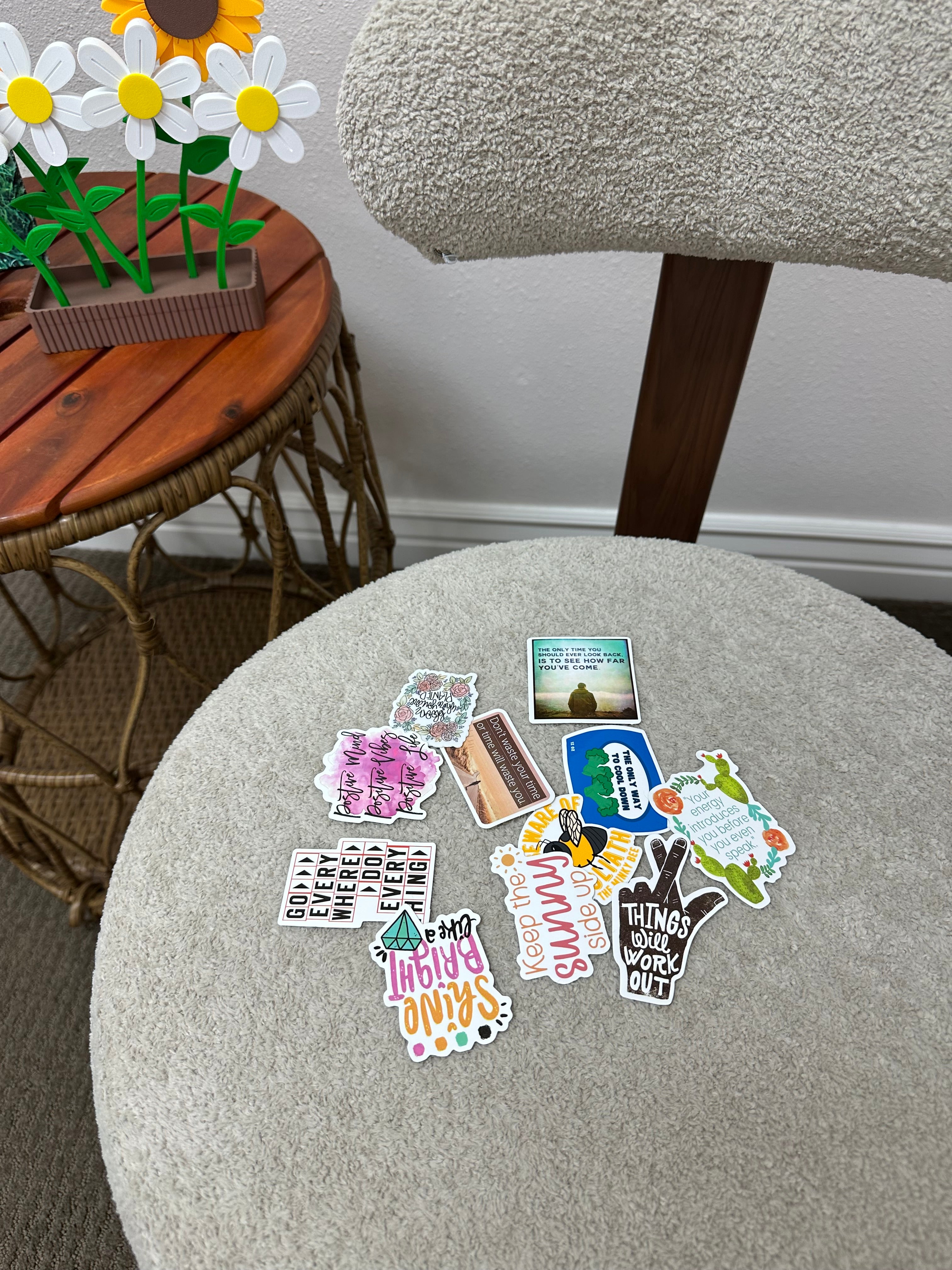 Mystery pack of 10 stickers