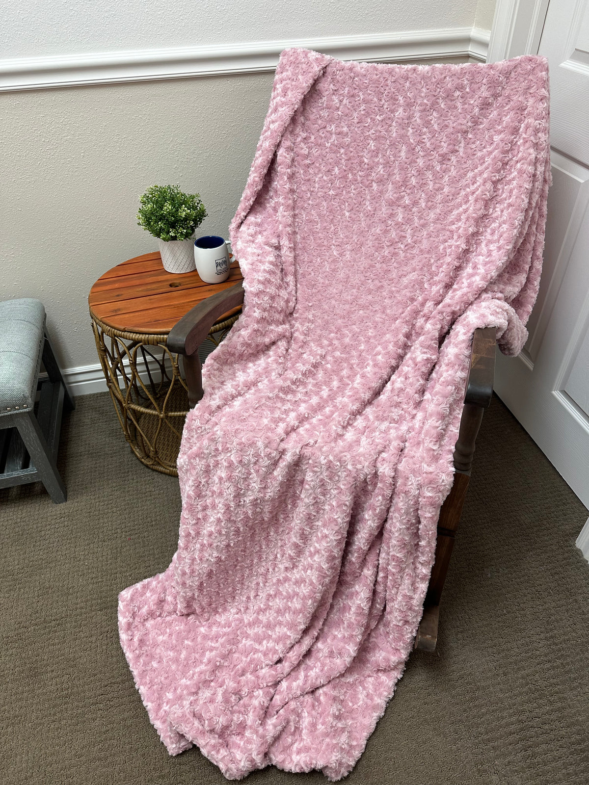 Woodrose Rose Minky Mama