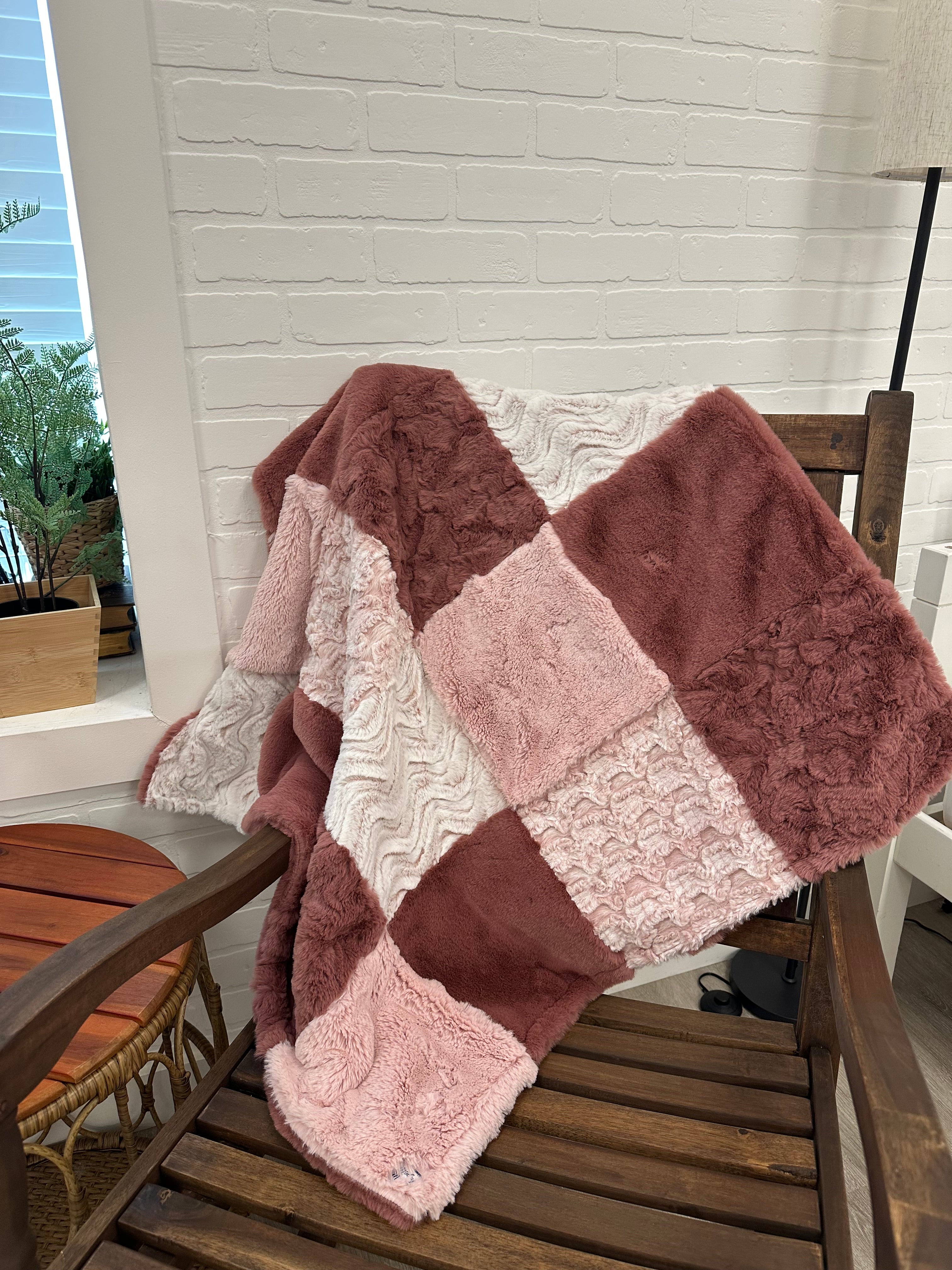 Adobe Blush Infant With Baby Whispy in the Back