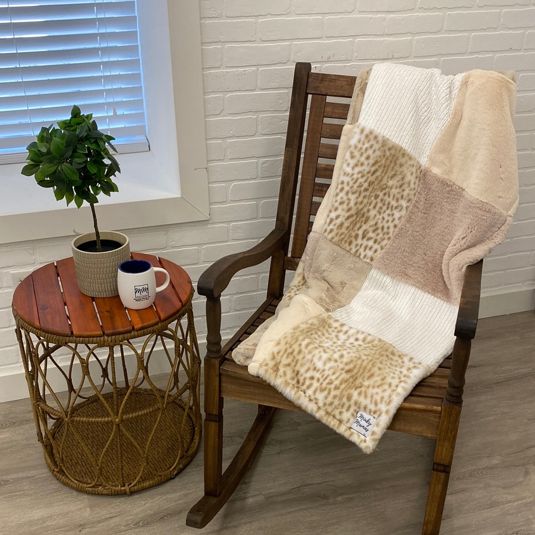 Neutral Throw With Pecan Savanna on the Back