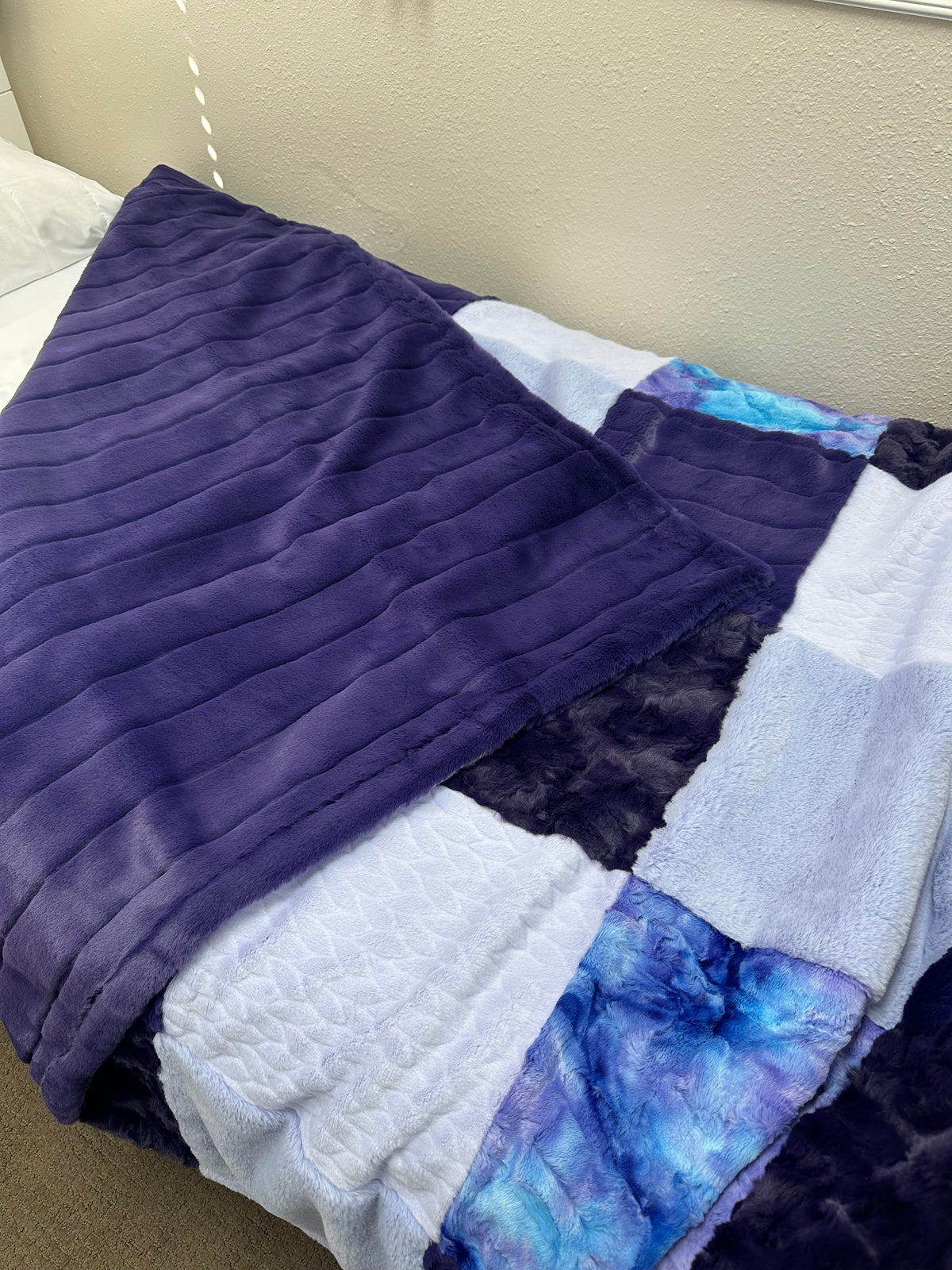 Purple Sydney Minky Mama