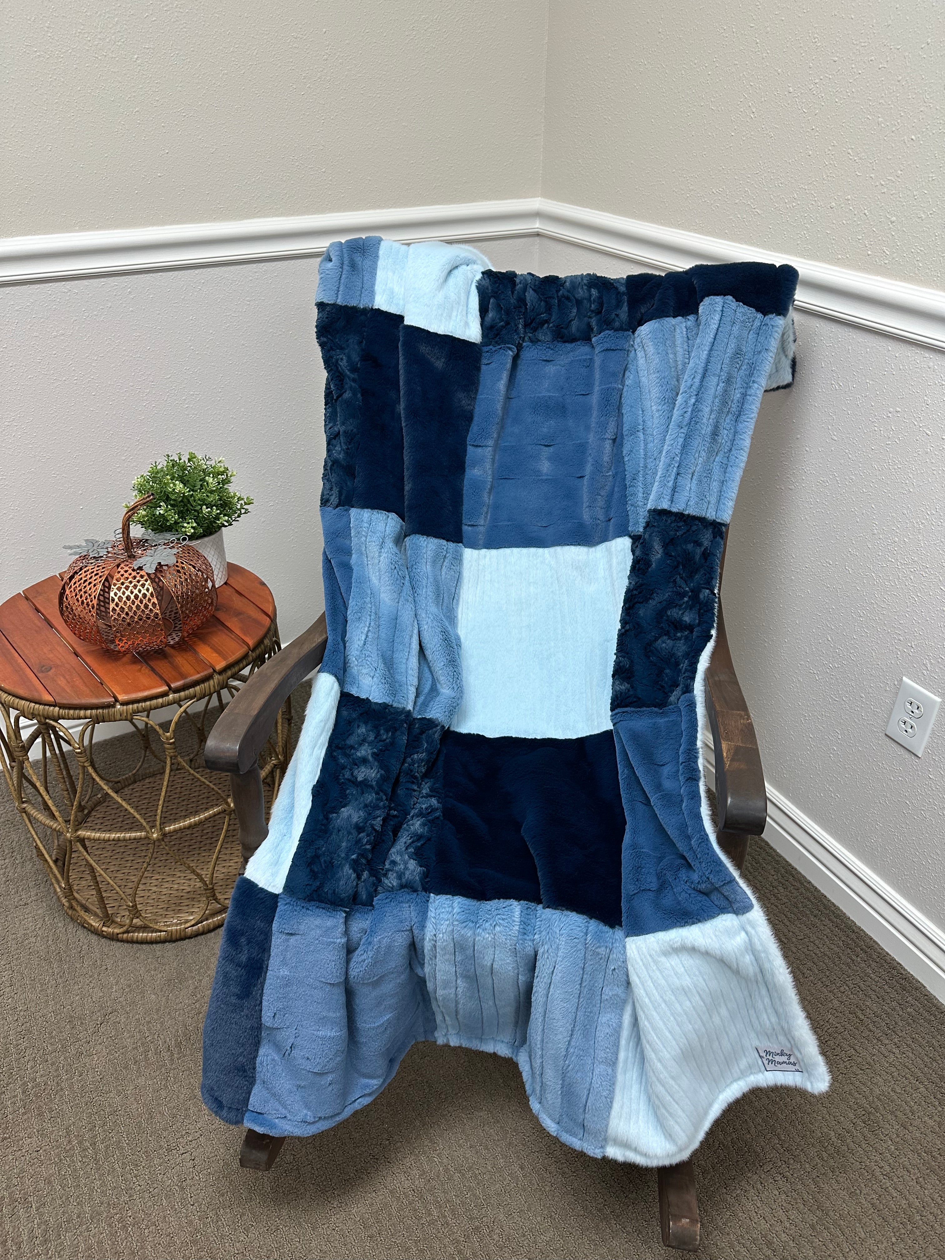 Baby Blue Hannah Throw