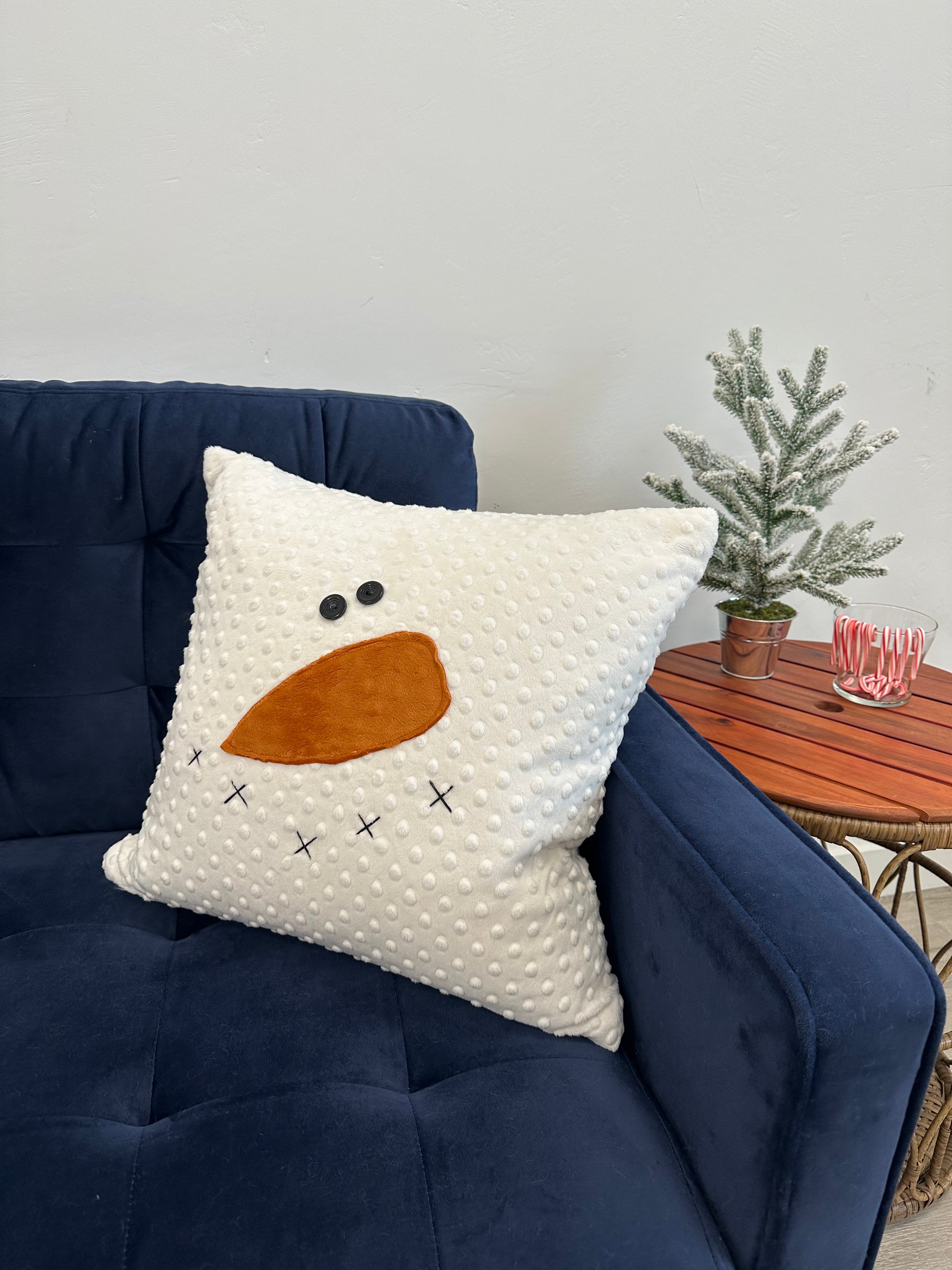 Snowman Pillow
