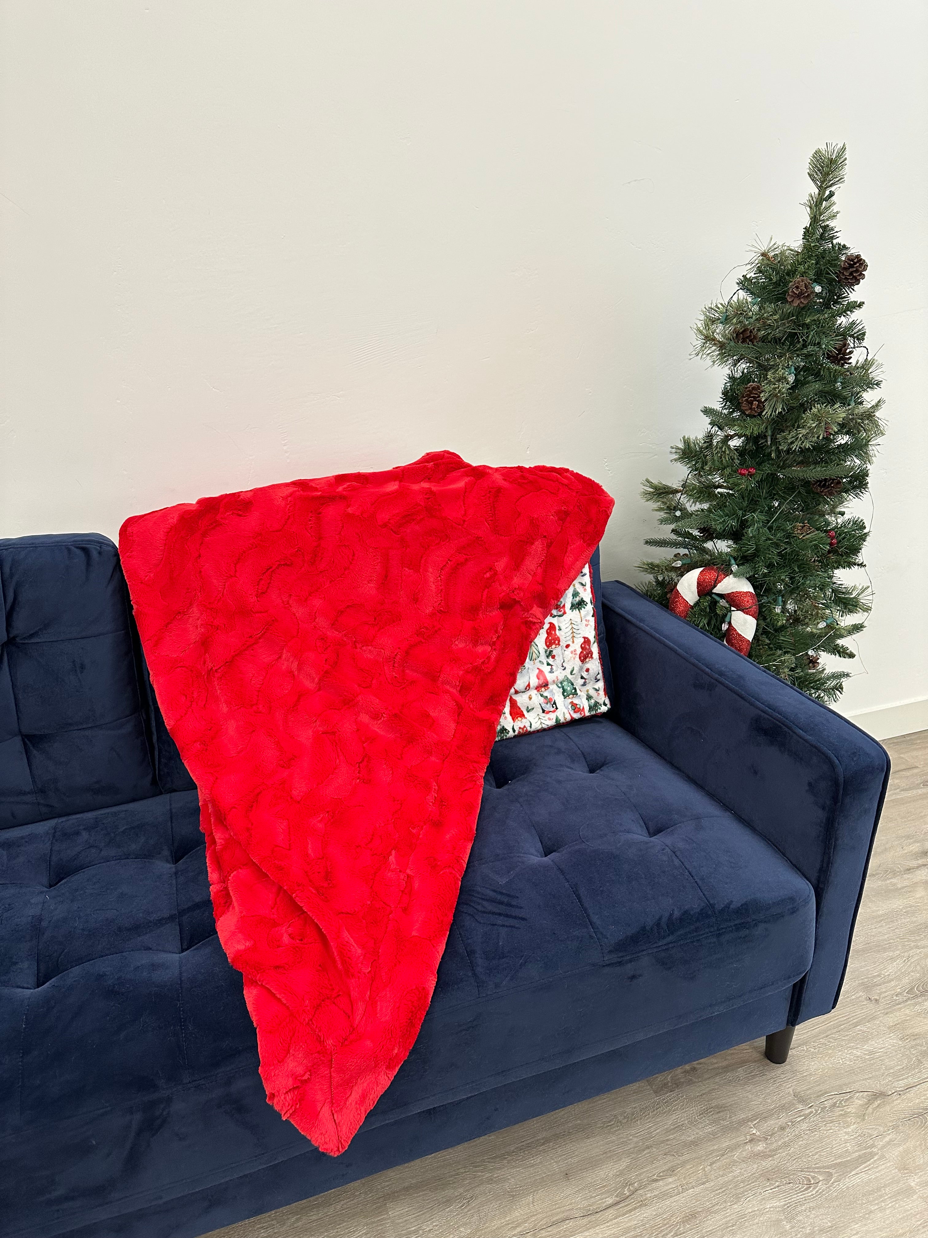 Christmas Gnome Simple Throw