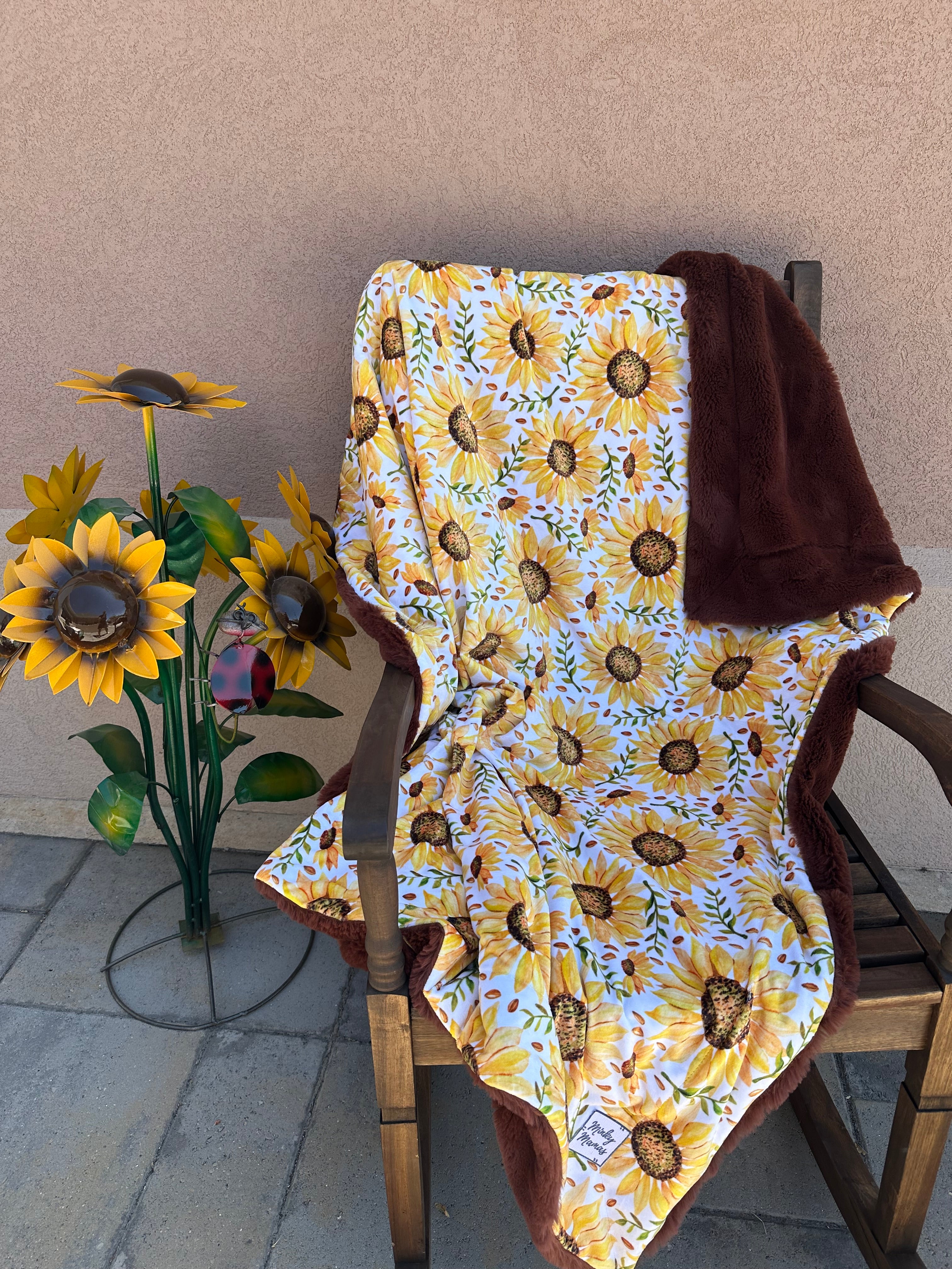 Sunflower Throw