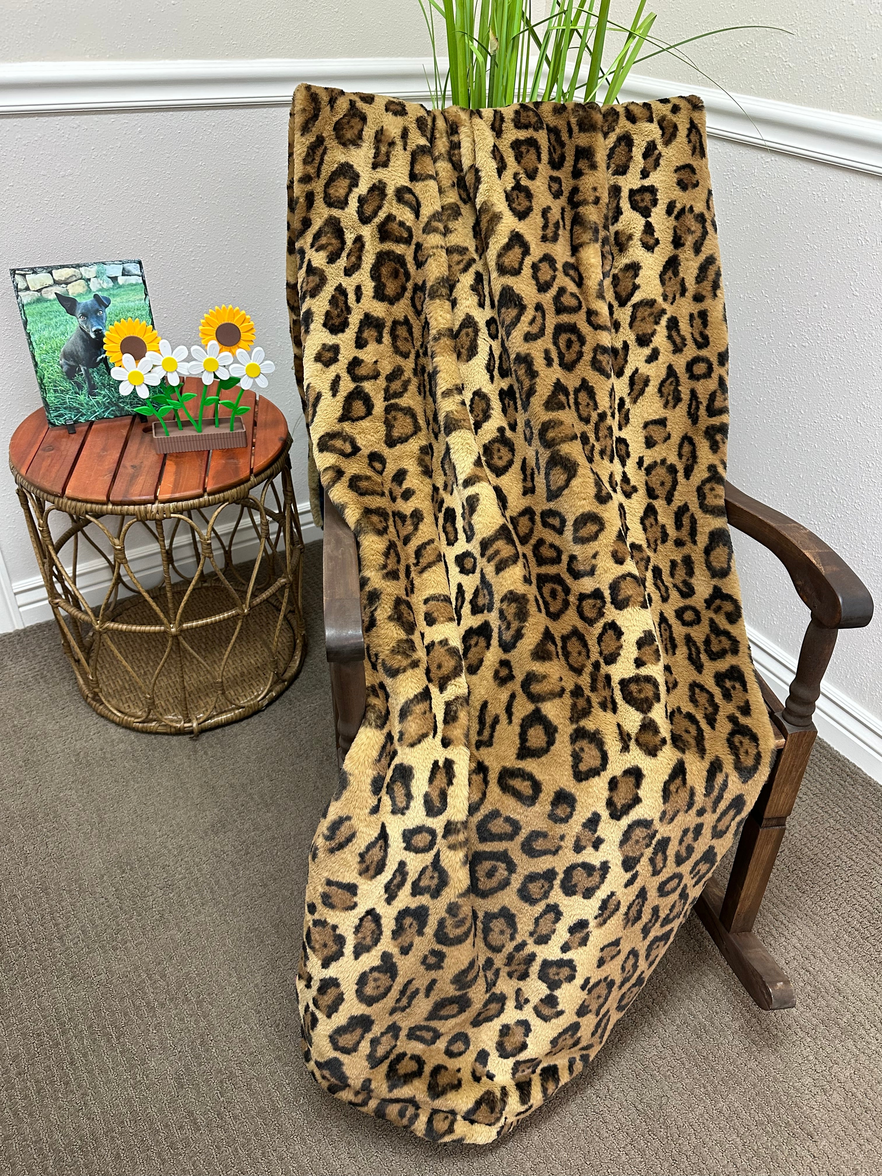Jungle Cat Minky Mama