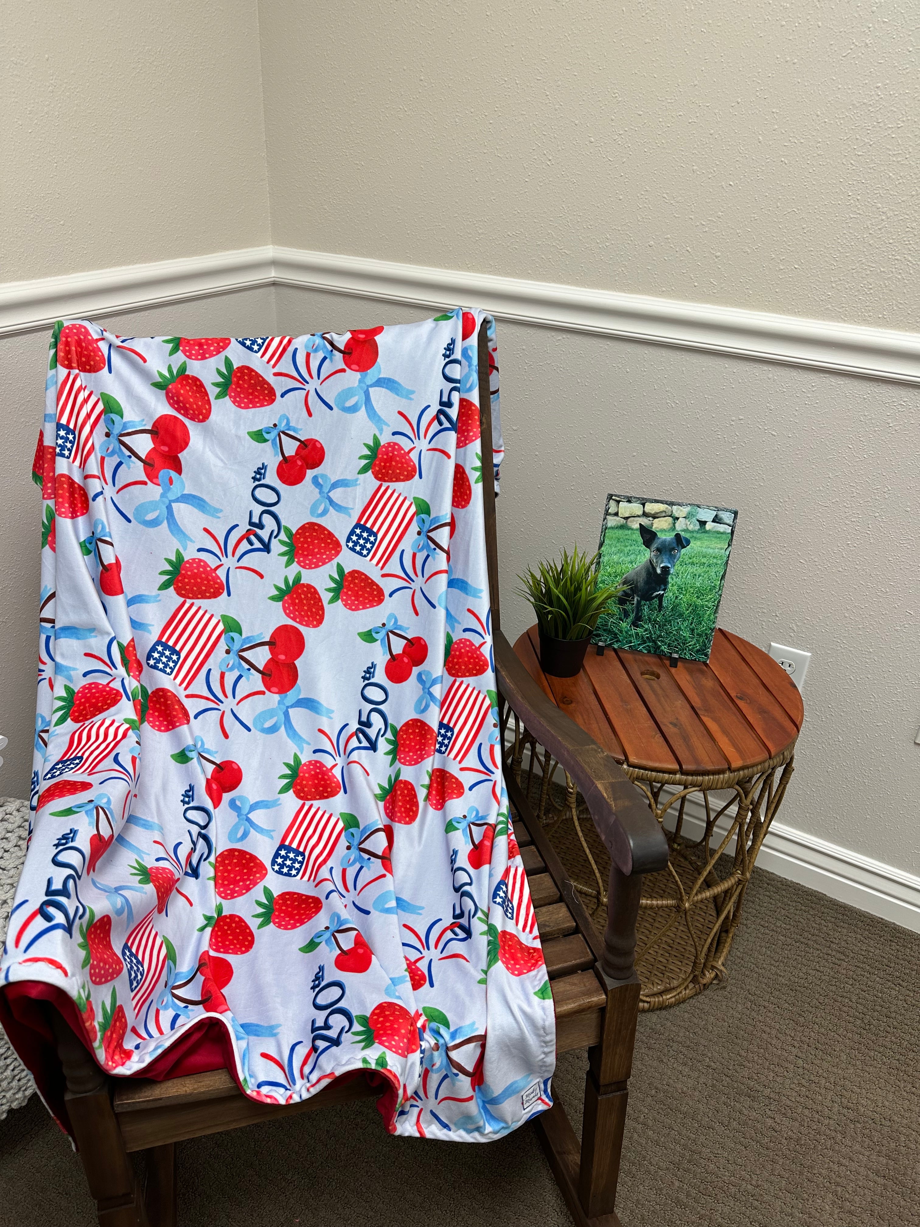 50”x60” 250th America Marshmallow
