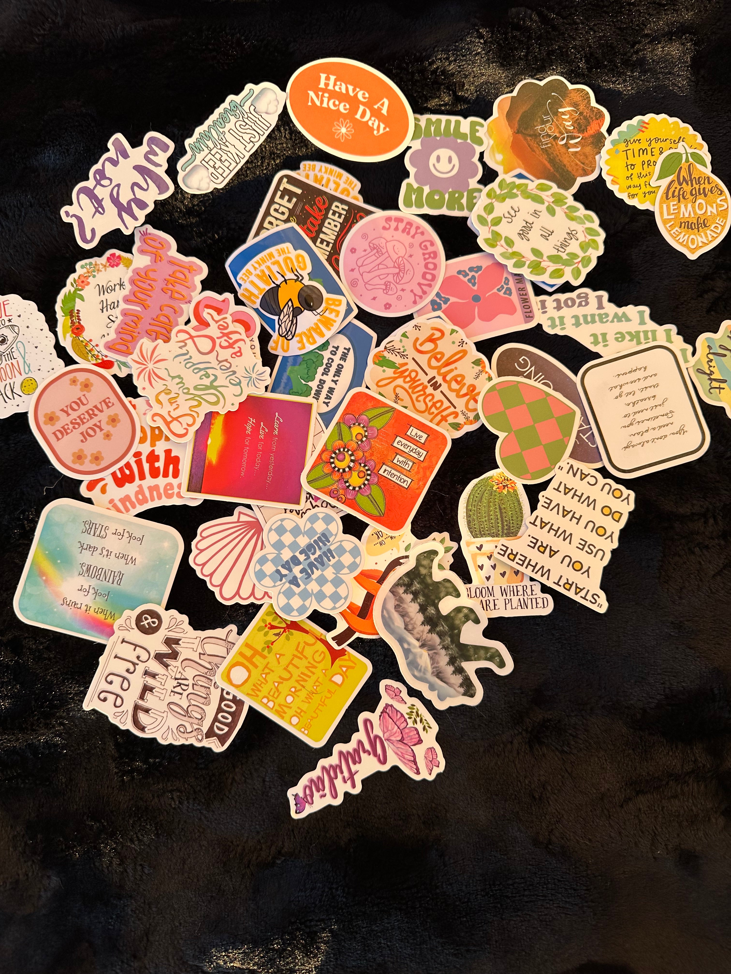 Mystery pack of 10 stickers