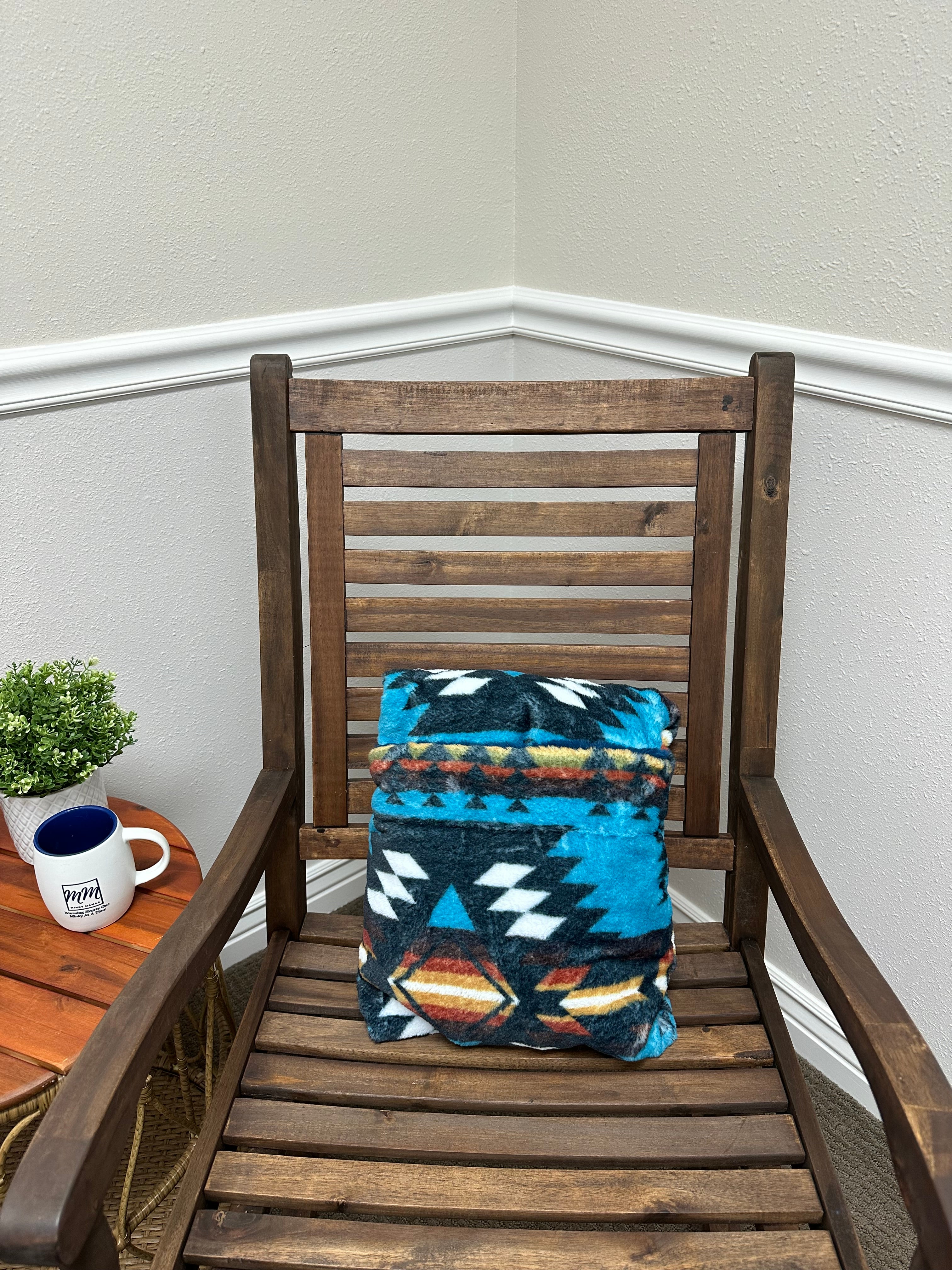 Out west Small Travel blanket