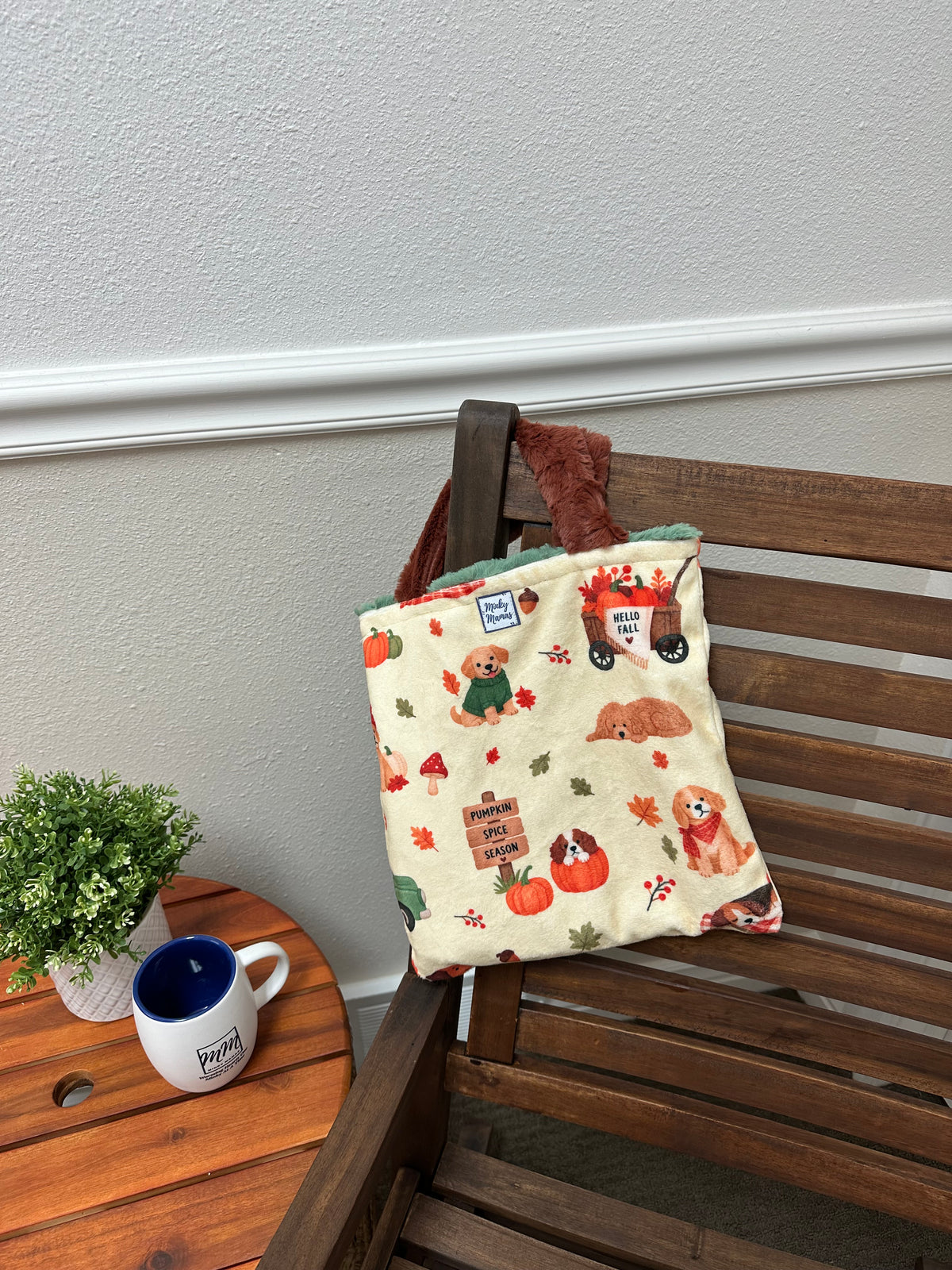 Fall Dog Small Bag