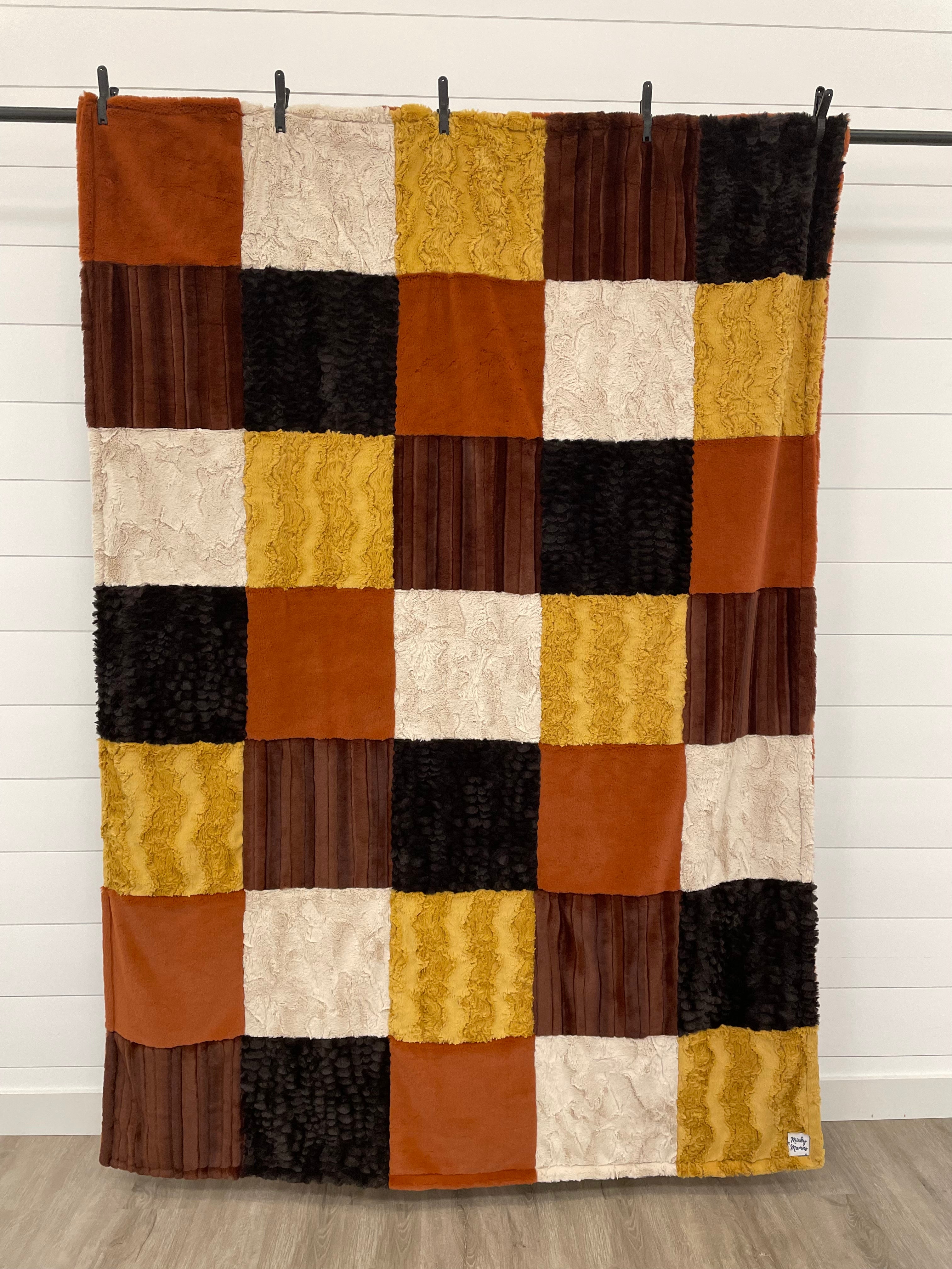 Minky online Mama Blanket