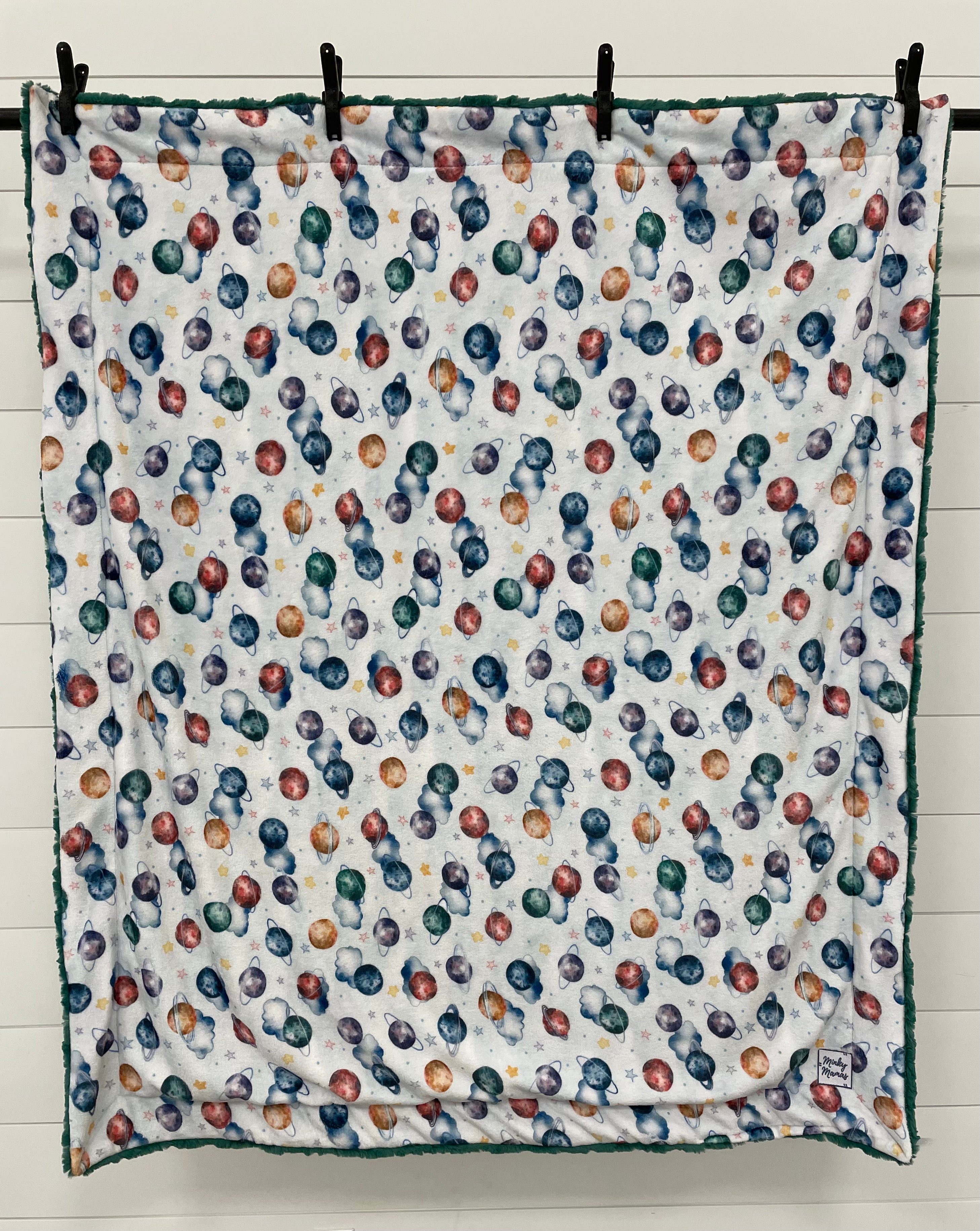 Outer Space Print/Bella Simple Throw