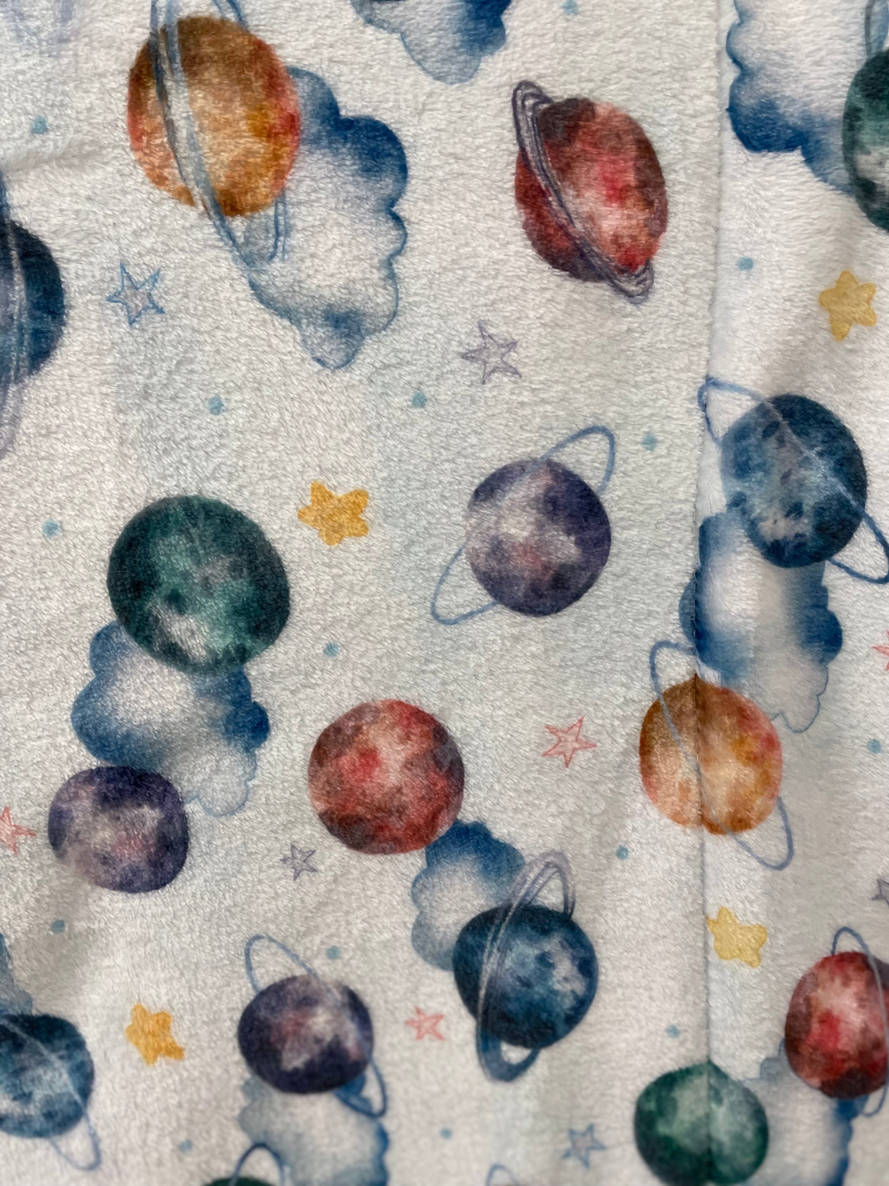 Outer Space Print/Bella Simple Throw