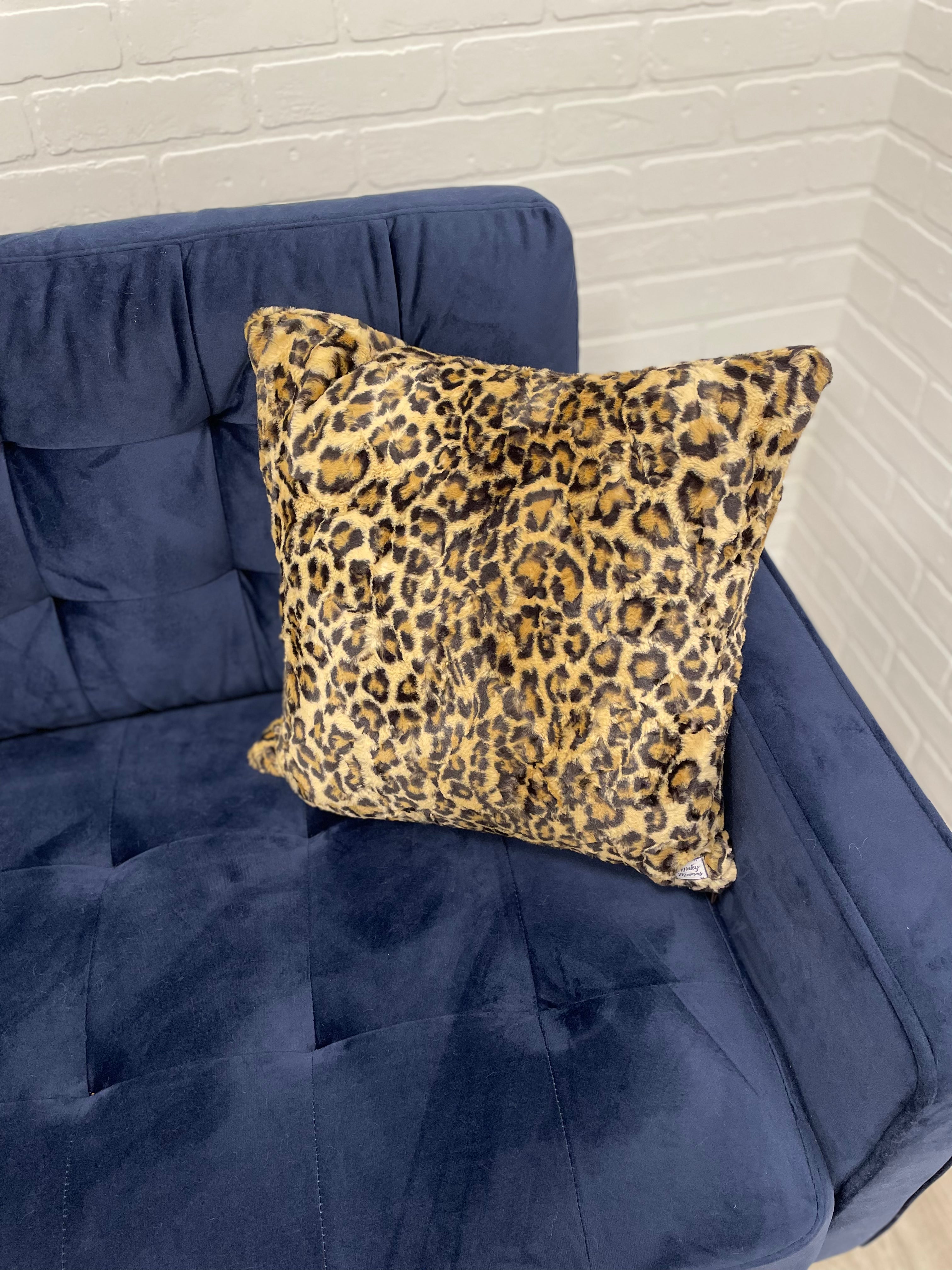 Cheetah Throw Pillow Cover