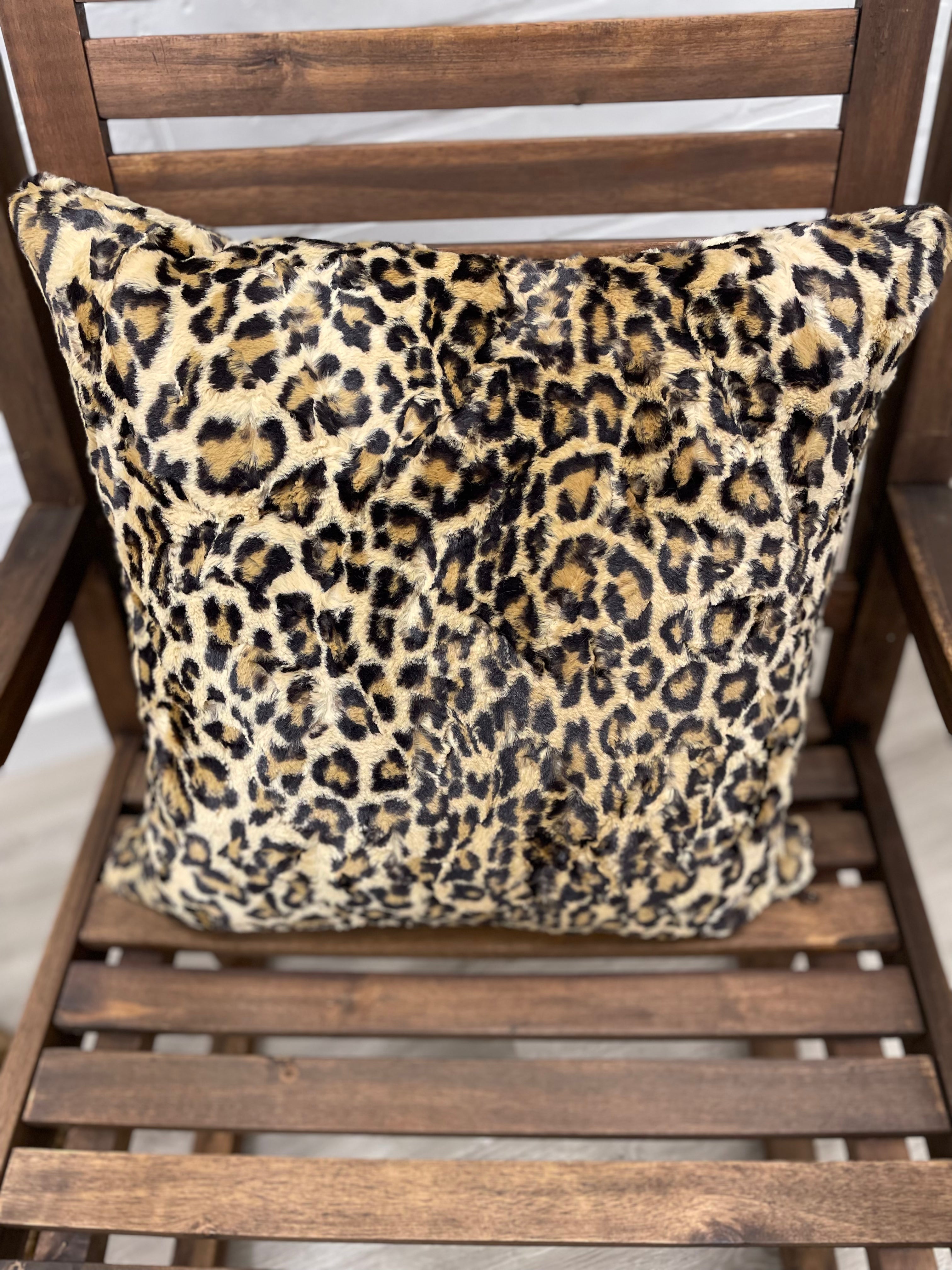 Cheetah Throw Pillow Cover