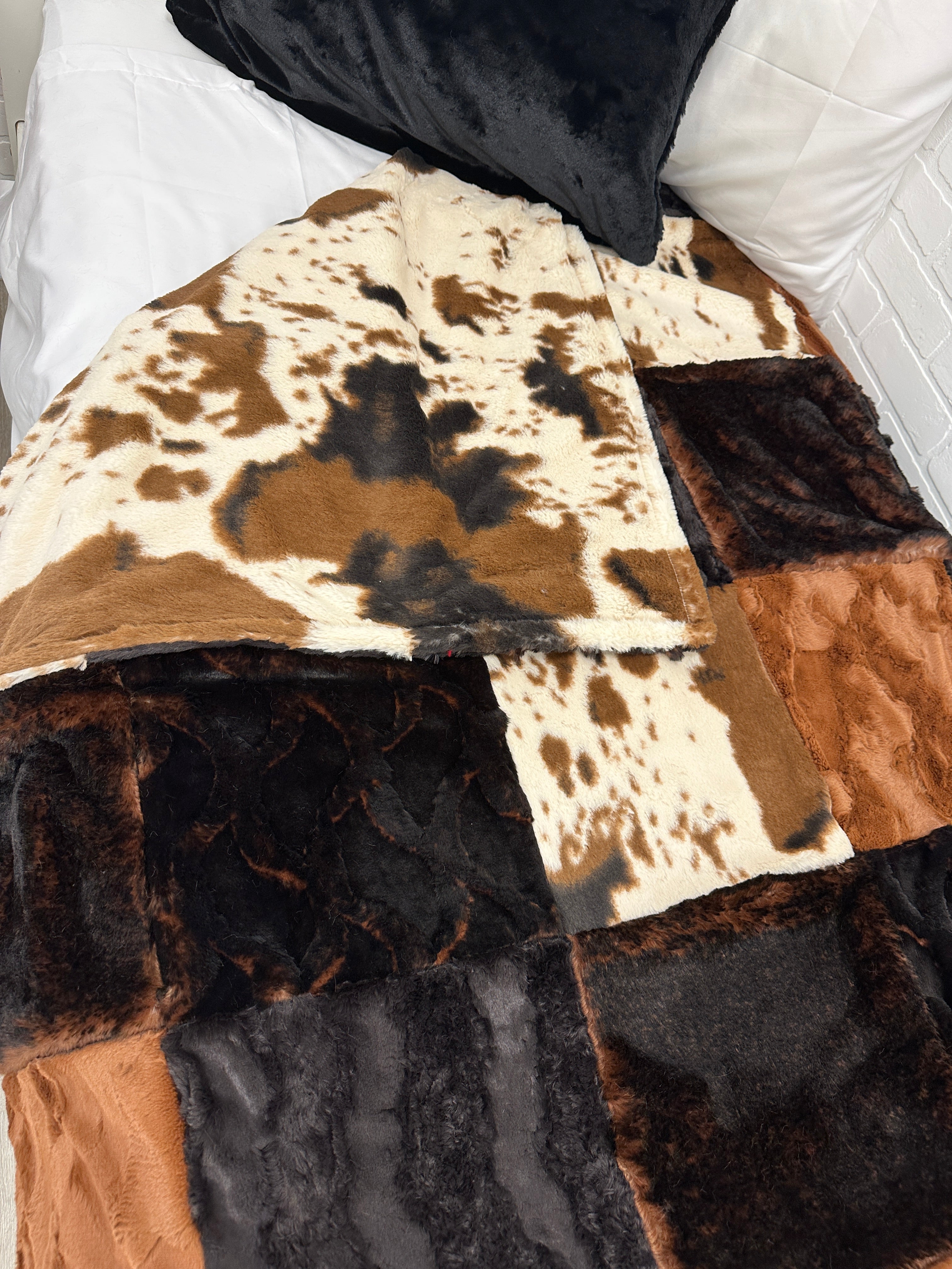 Pony Patchwork Minky Mama