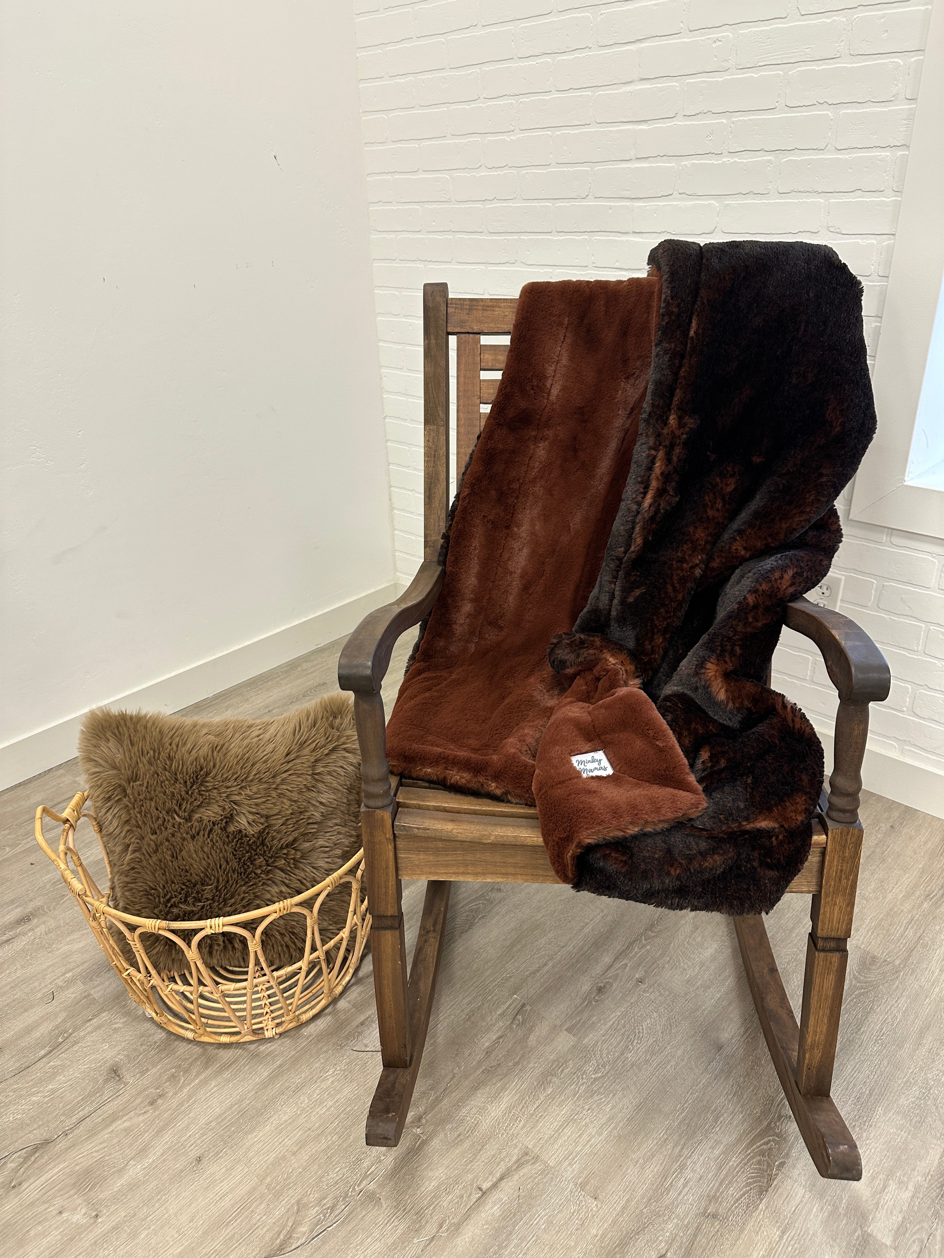 French Roast Simple Throw Blanket