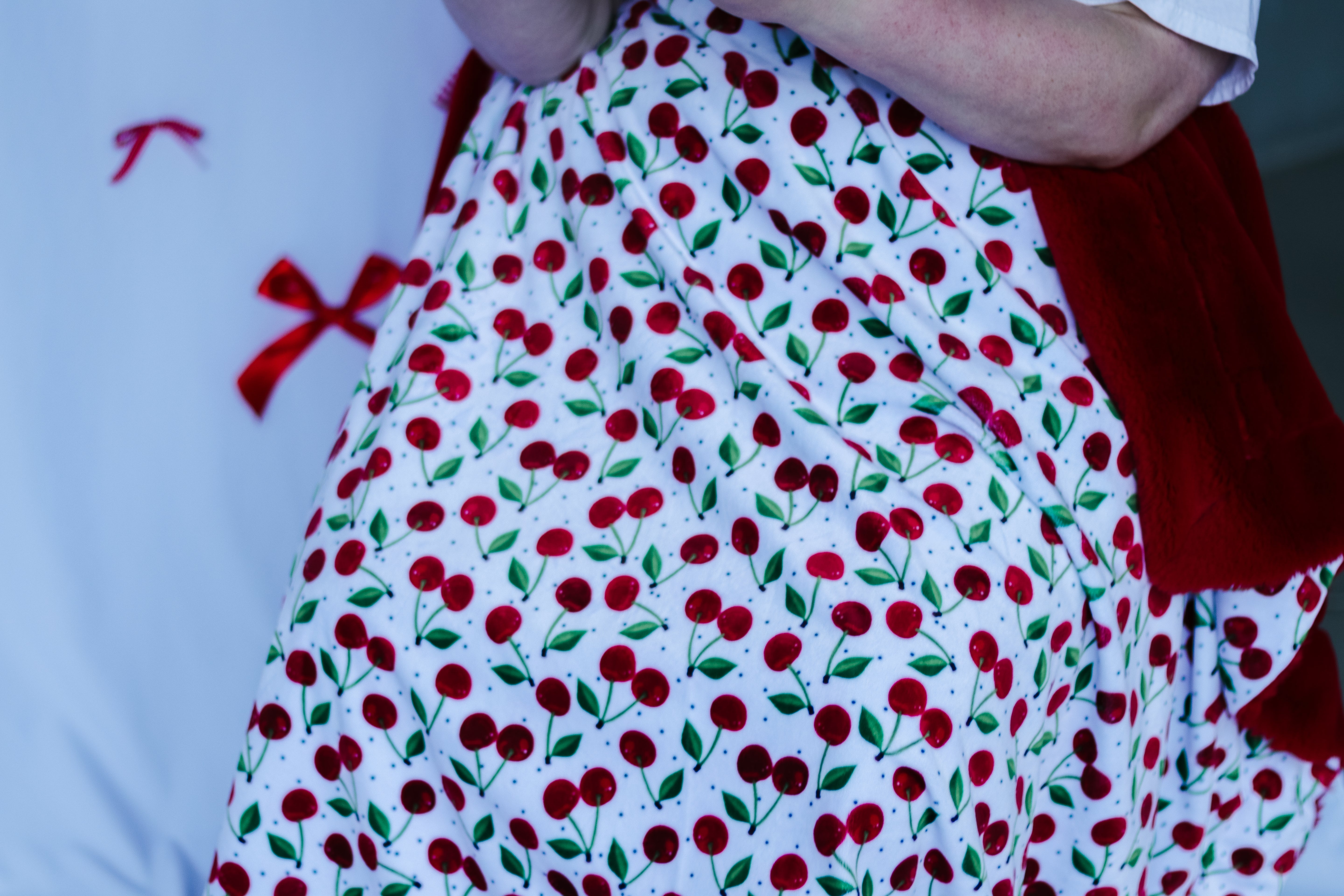 Cherry Simple Minky Blanket